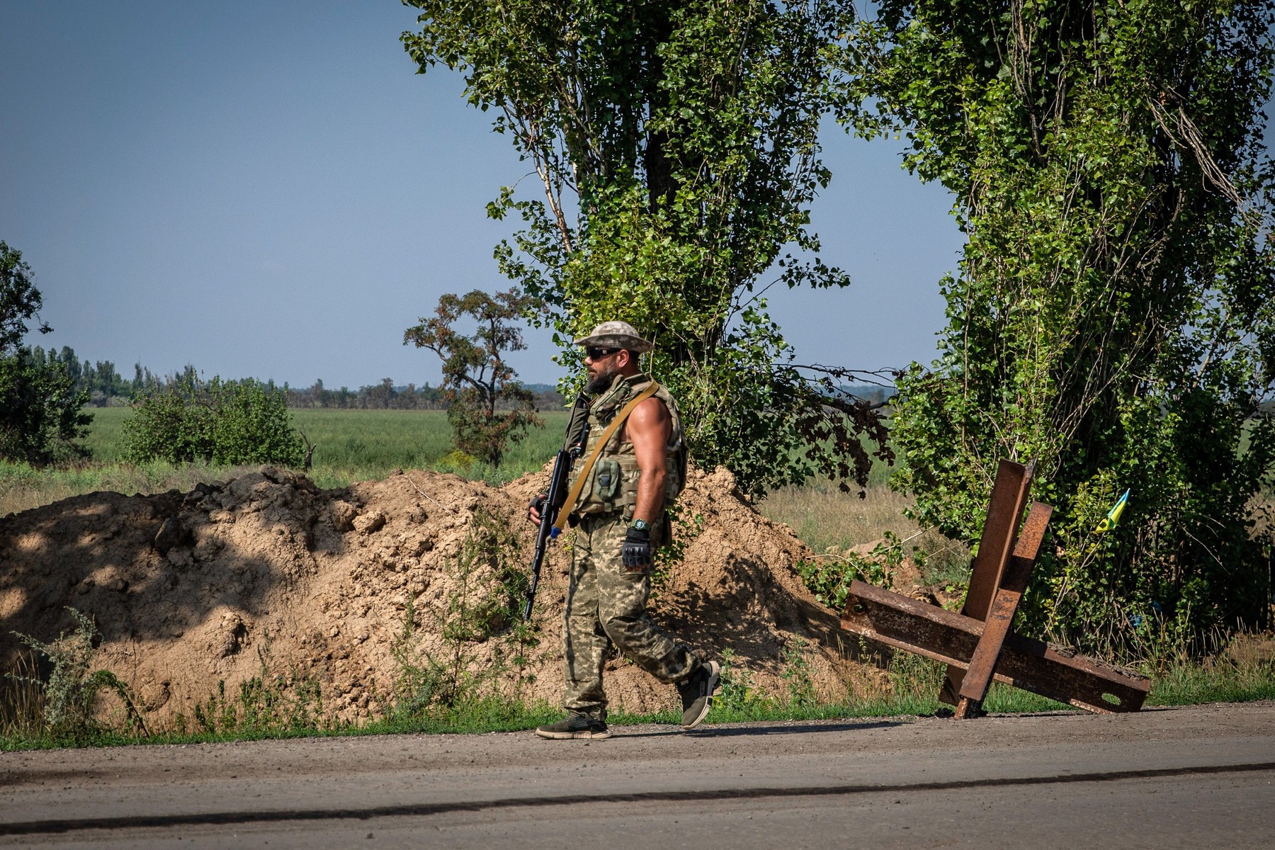 Frontlines in Mykolaiv Oblast, Ukraine - 19 Aug 2022