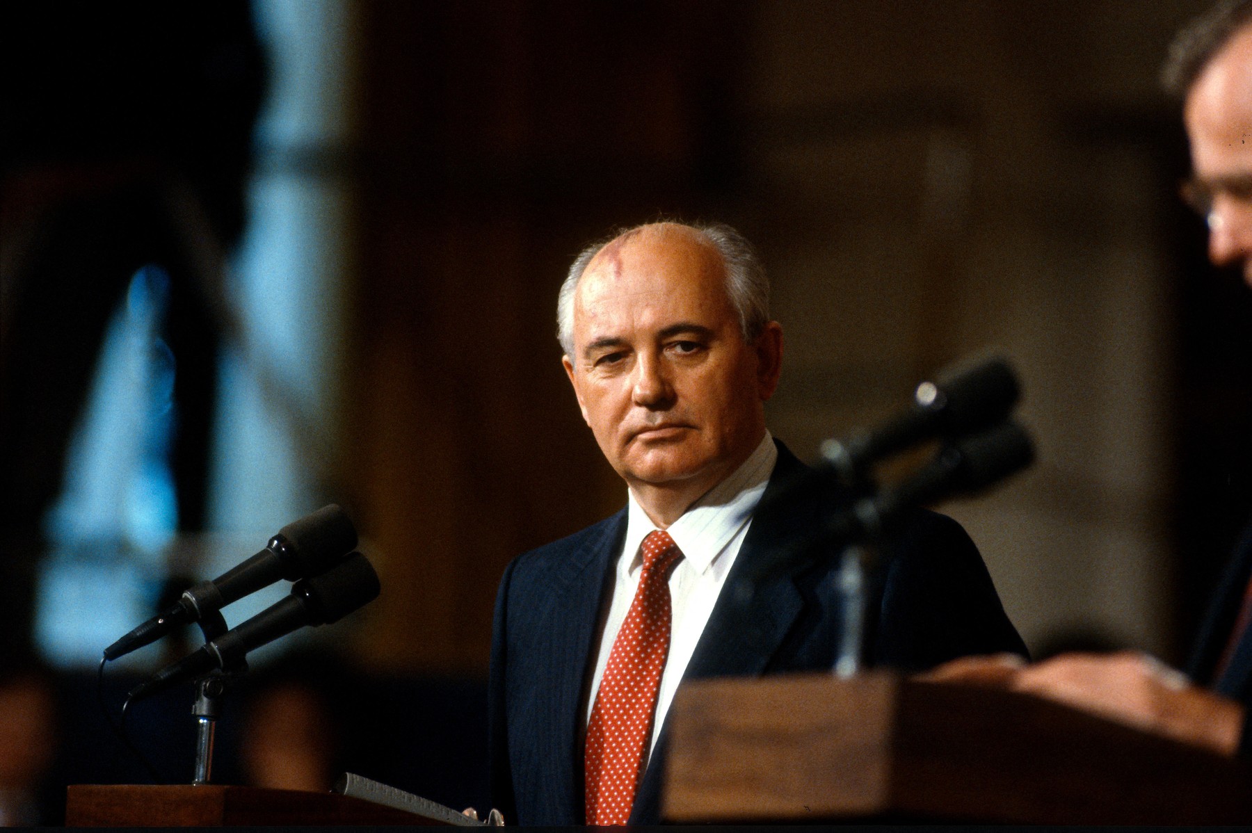 Last Soviet Leader Mikhail Gorbachev Dies Aged 91, Washington, United States - 31 Aug 2022