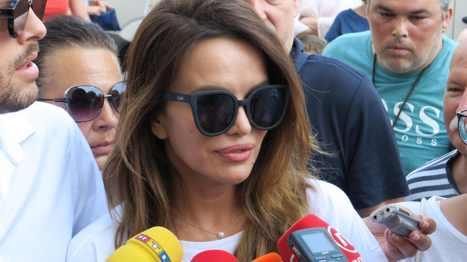 Split: Severina  i Marina Tomaevi? na prosvjedu protiv ovrhe malog Cesarea