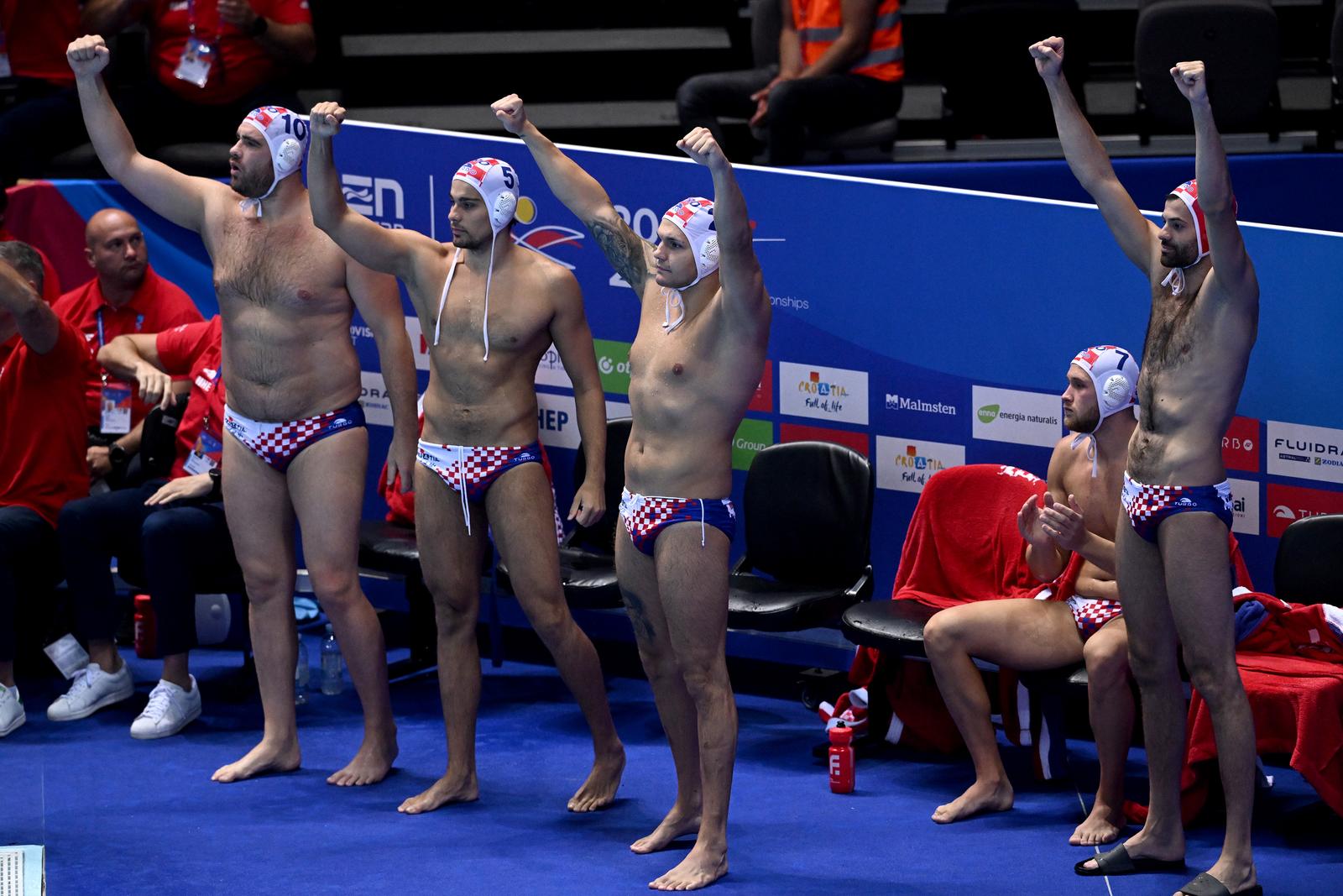 Europsko prvenstvo u vaterpolu za muškarce, Hrvatska - Francuska