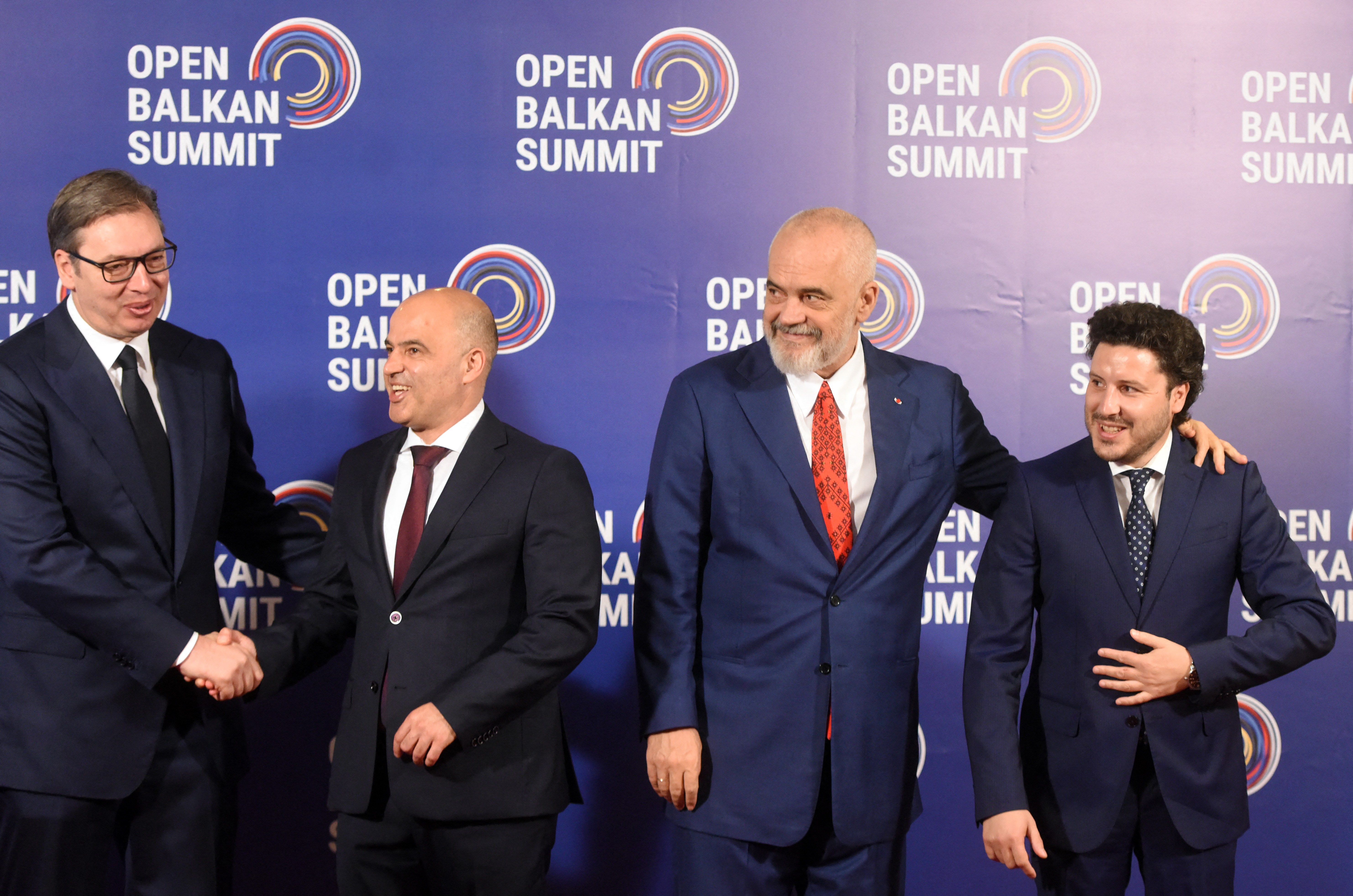 samit otvoreni balkan, vučić, edi rama, Dimitar Kovačevski , Dritan Abazović