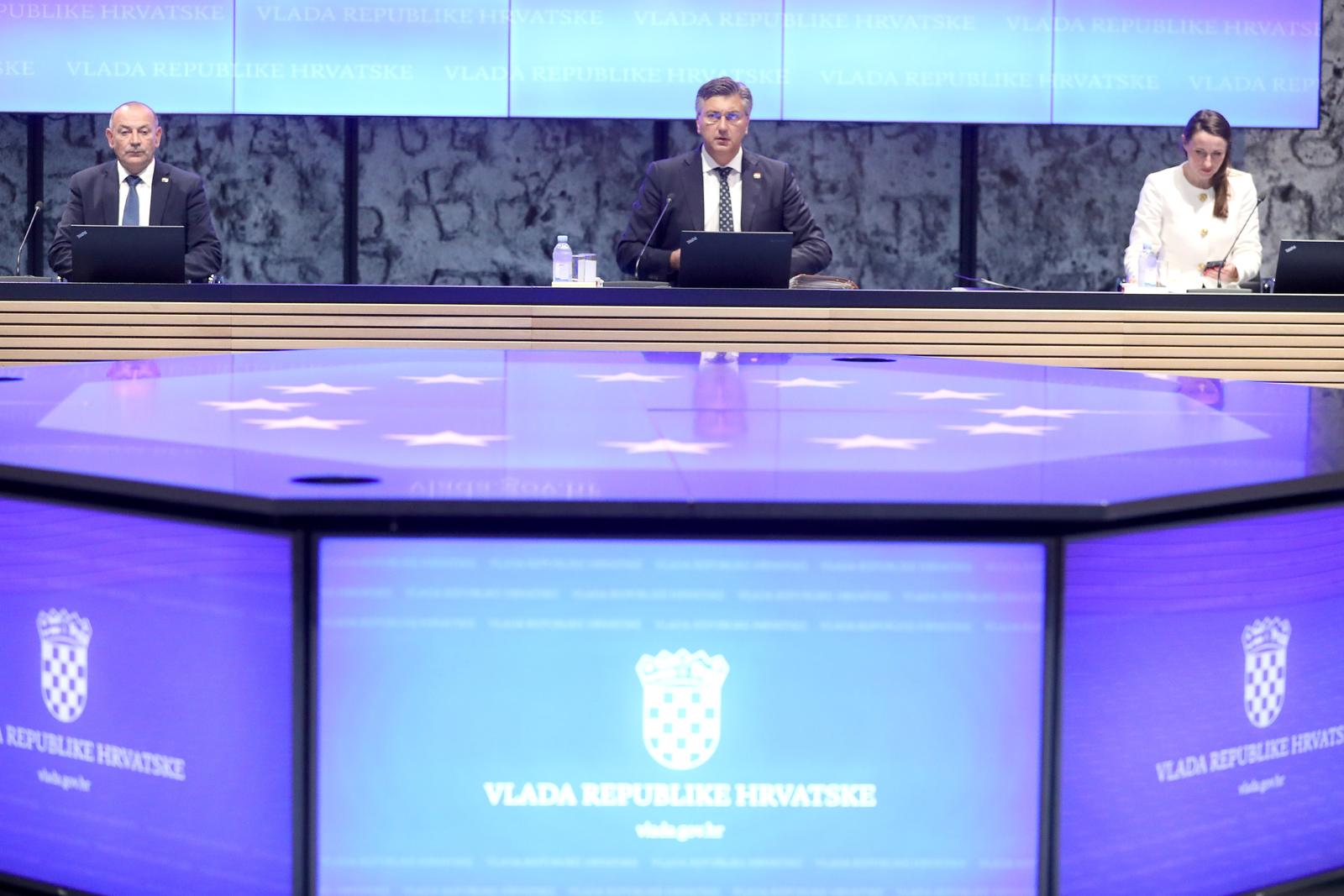 Zagreb: 145. sjednica Vlade Republike Hrvatske