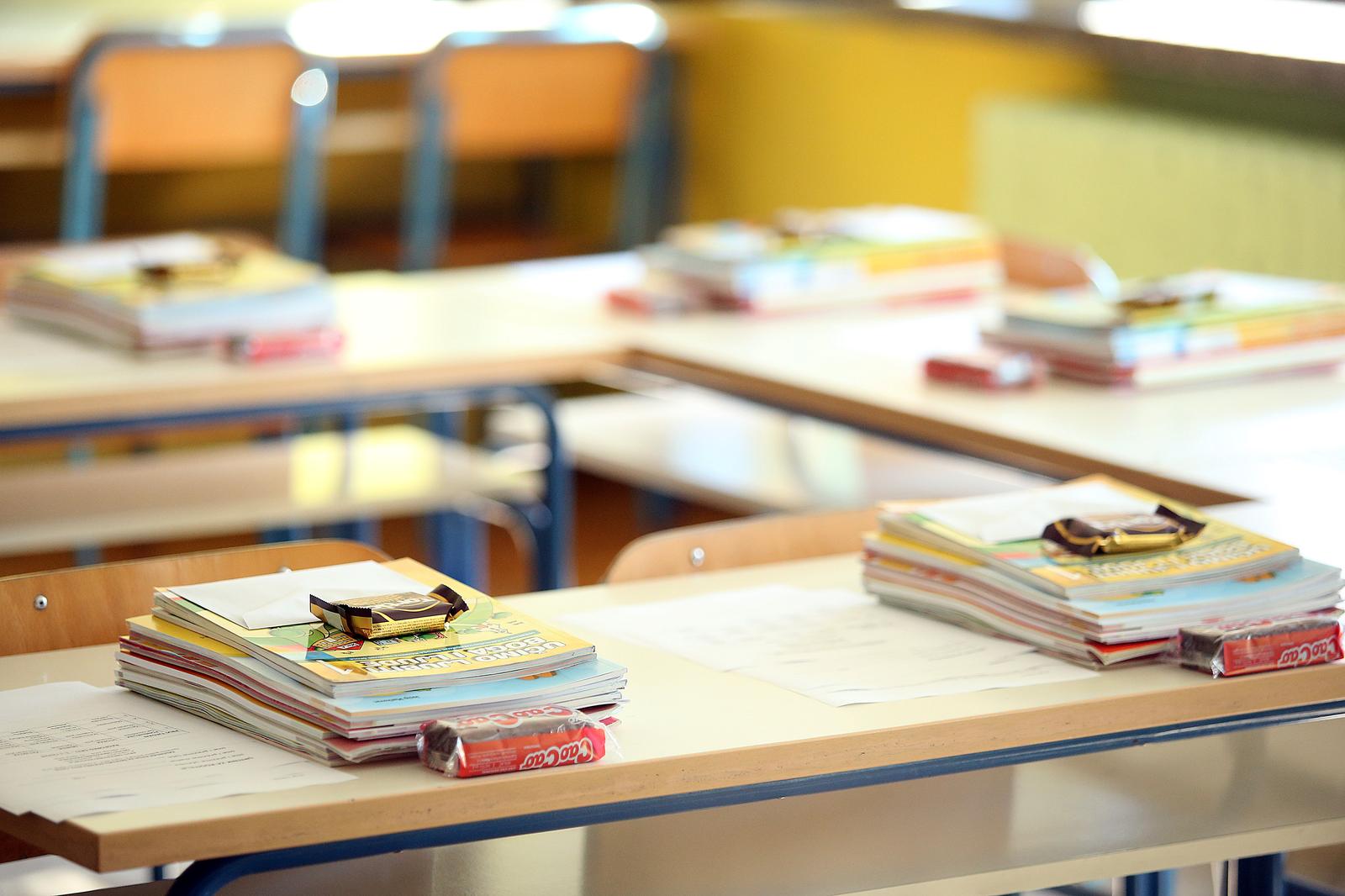 Zagreb: Prvi dan kole u osnovnoj koli Medvedgrad