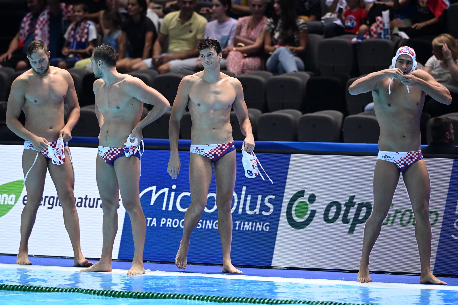 Europsko prvenstvo u vaterpolu za muškarce, četvrtfinale, Hrvatska - Gruzija