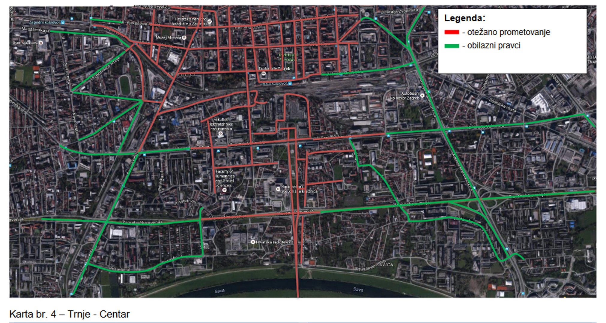 Zagreb, karta, erdogan