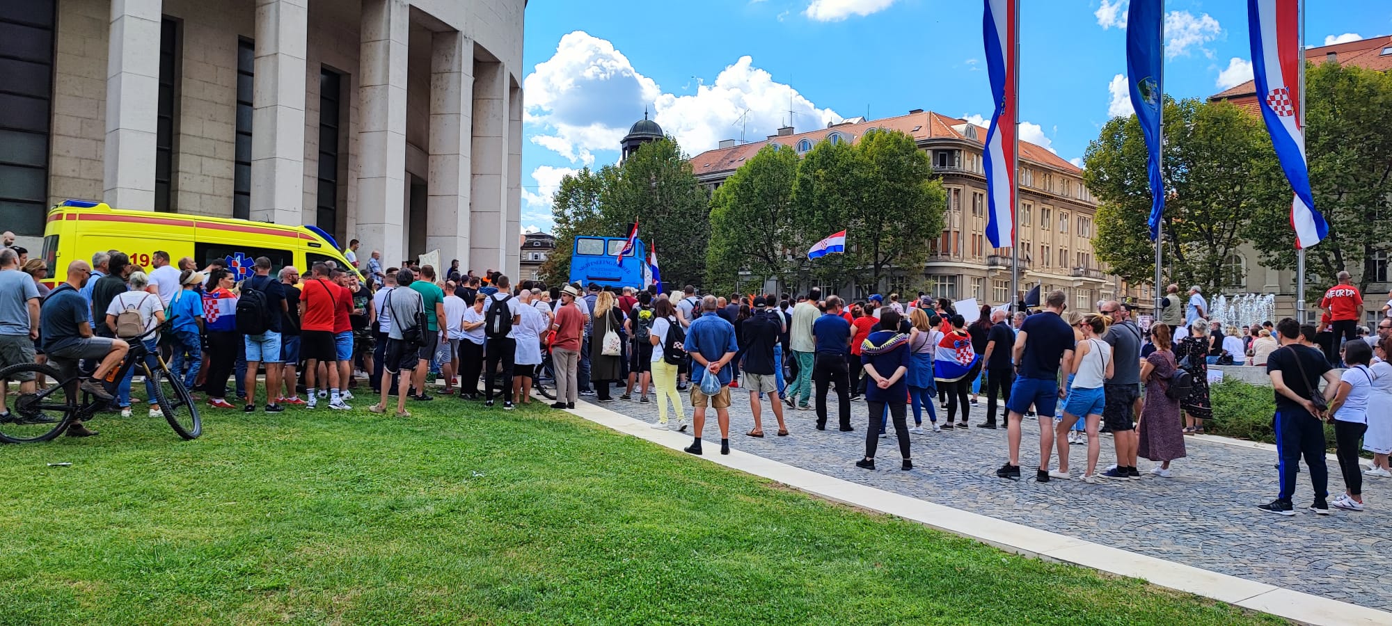 prosvjed protiv HDZa 2