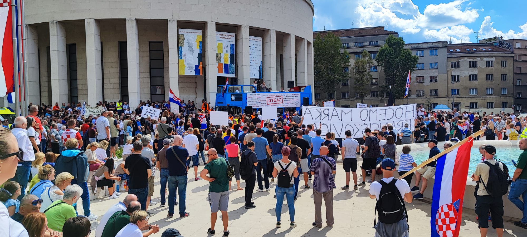 prosvjed protiv HDZa 2