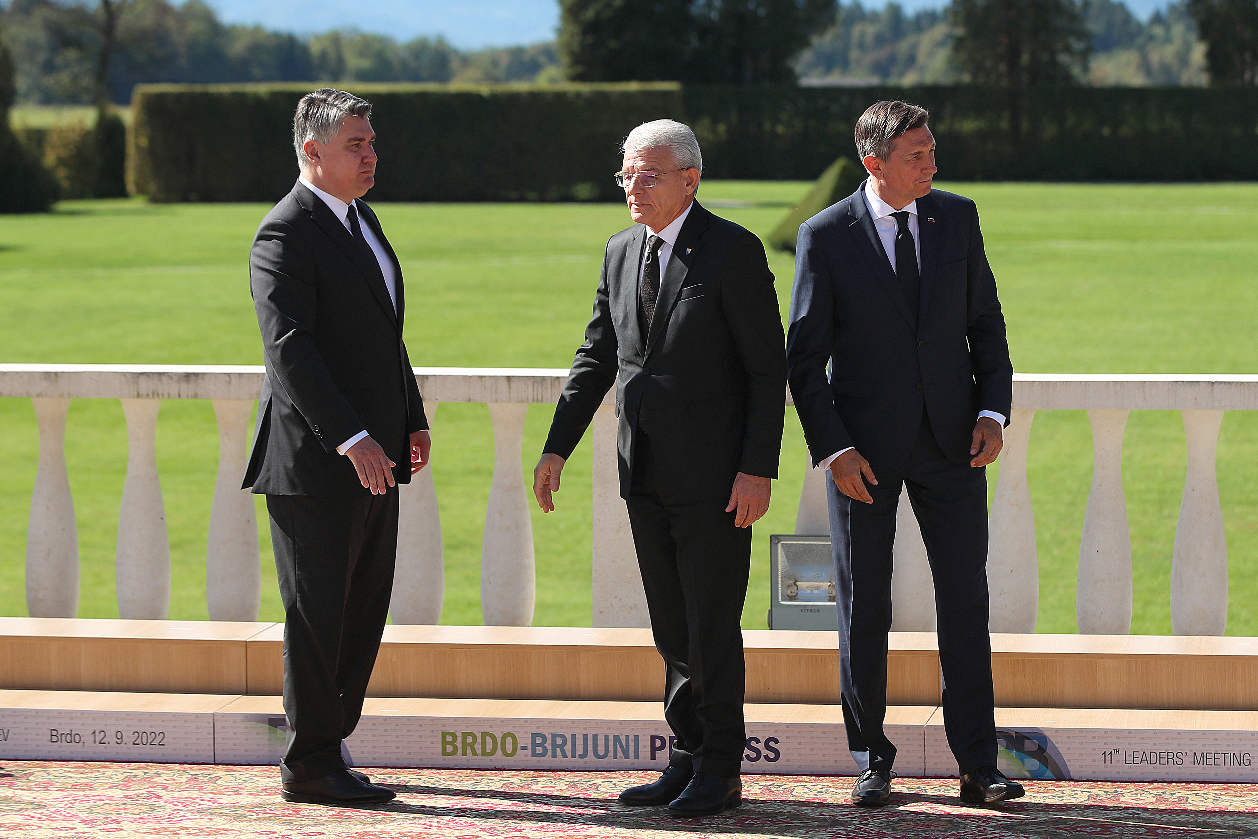 Milanović i Pahor sastali se kao supredsjedatelji Procesa Brdo-Brijuni te ugostili kolege