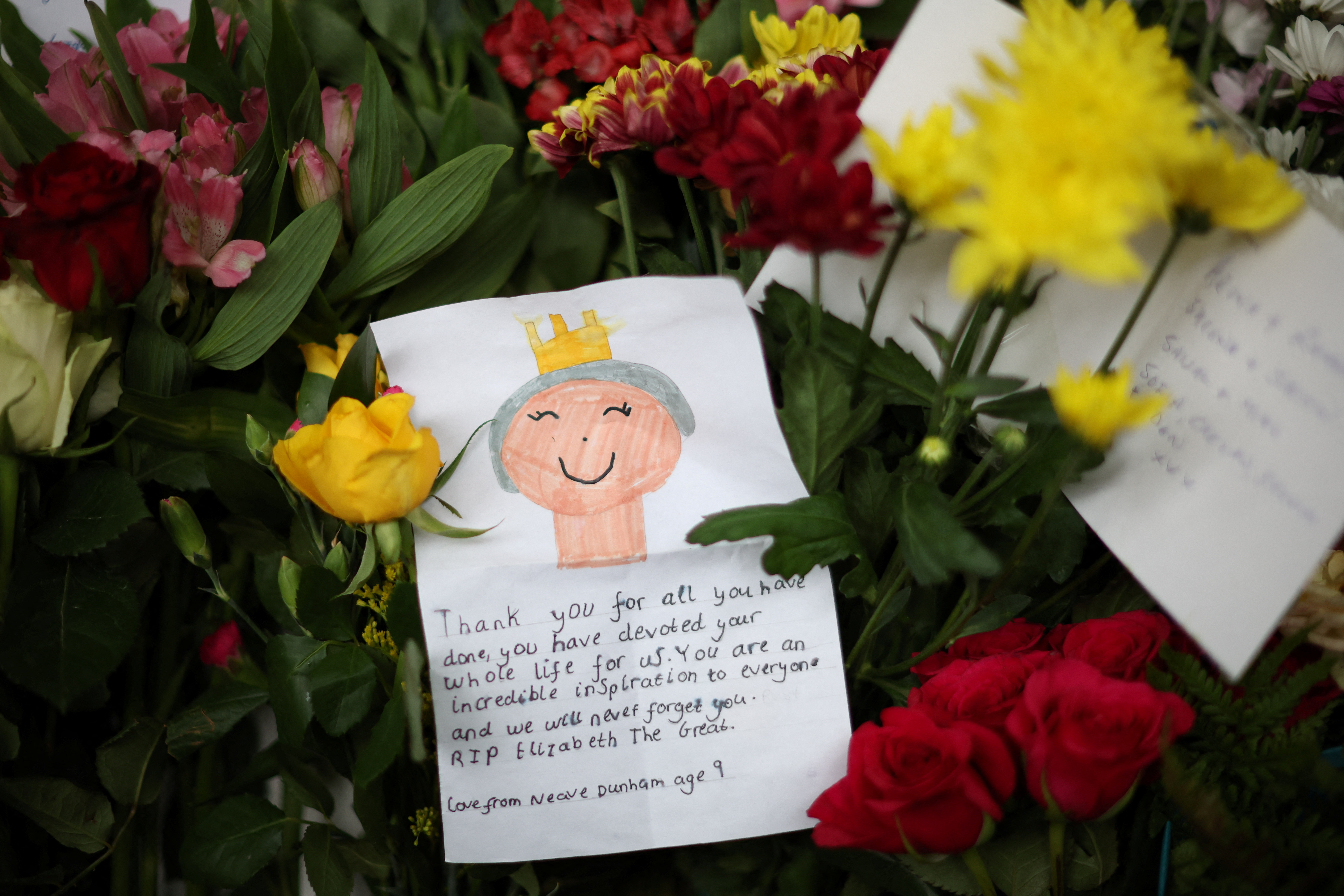 Britain mourns Queen Elizabeth