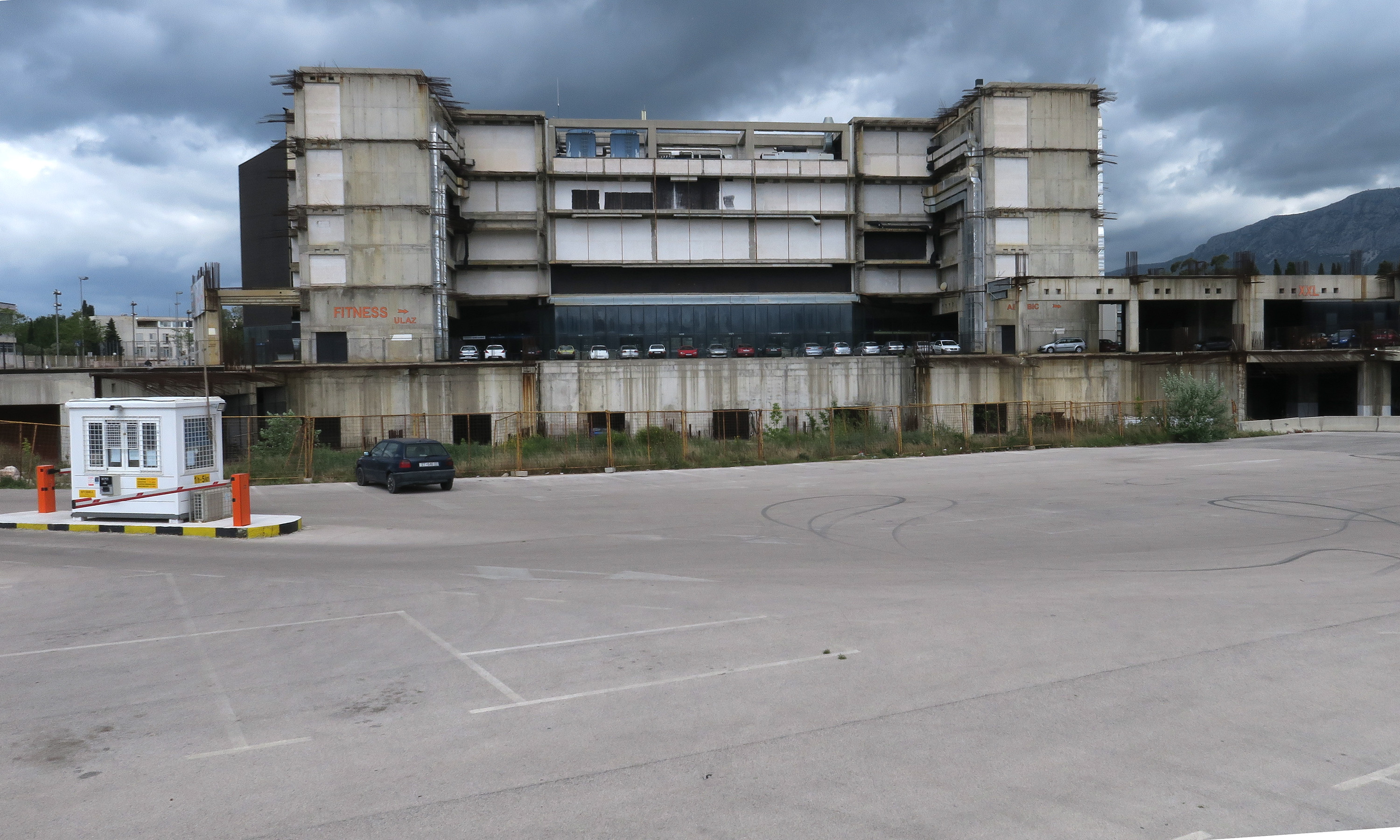 Nedovrena Spaladium Arena u Splitu