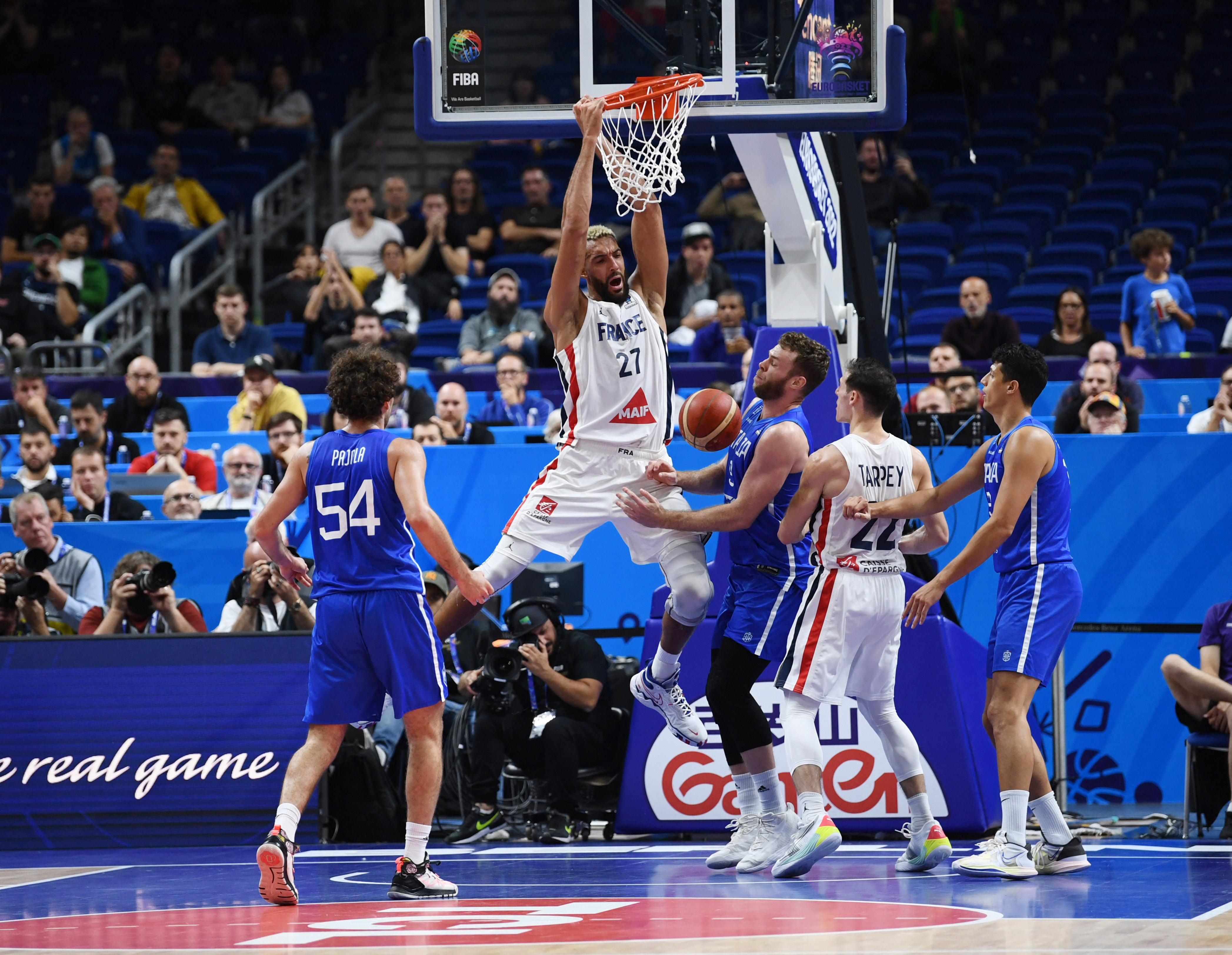 EuroBasket Championship - Quarter Final - France v Italy