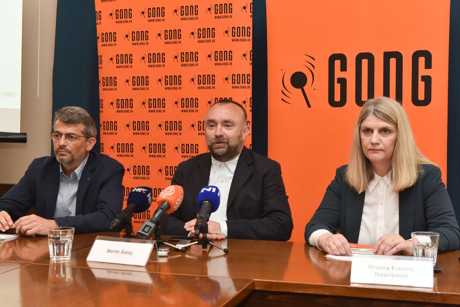 Zagreb: Konferencija za medije "Gongovih 6 izbornih jedinica za ustavne izbore"
