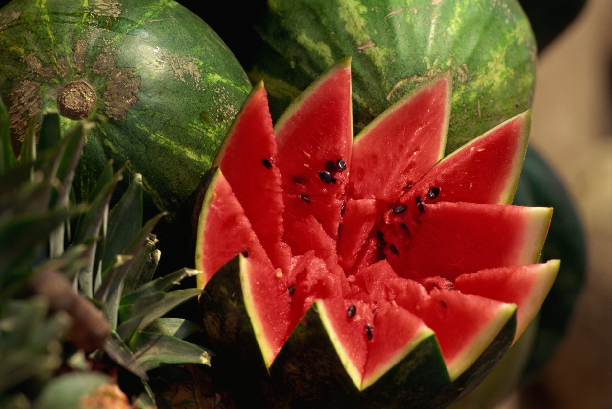 Watermelon ready to eat