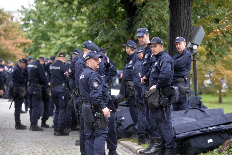 Beograd, Europride, kontraprosvjednici