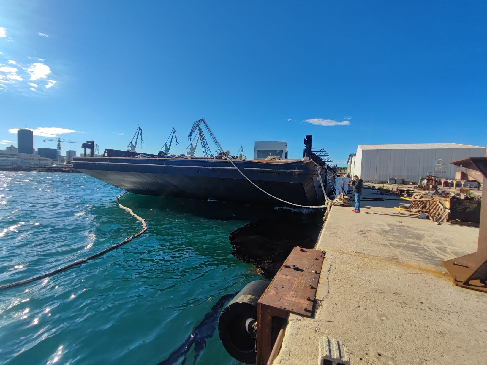 brodosplit, onečišćenje