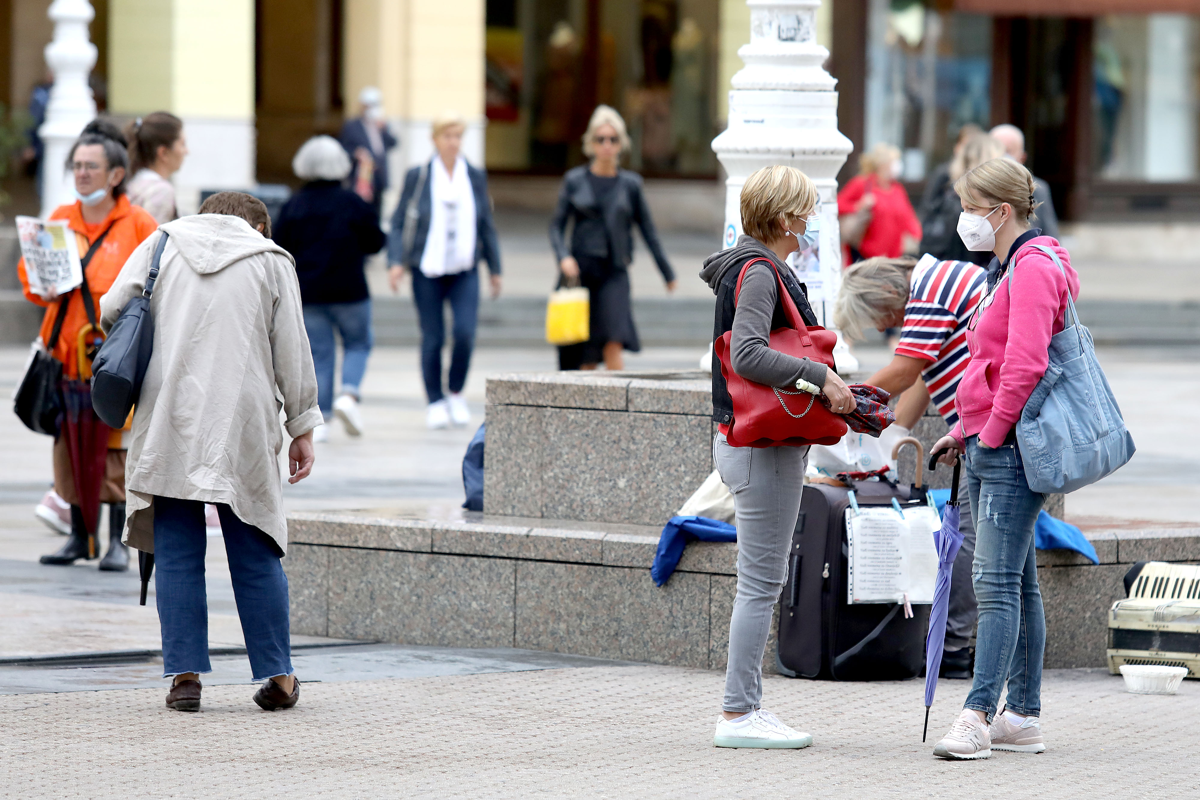 Zagreb: Kiša donijela zahlađenje i dašak jeseni u grad