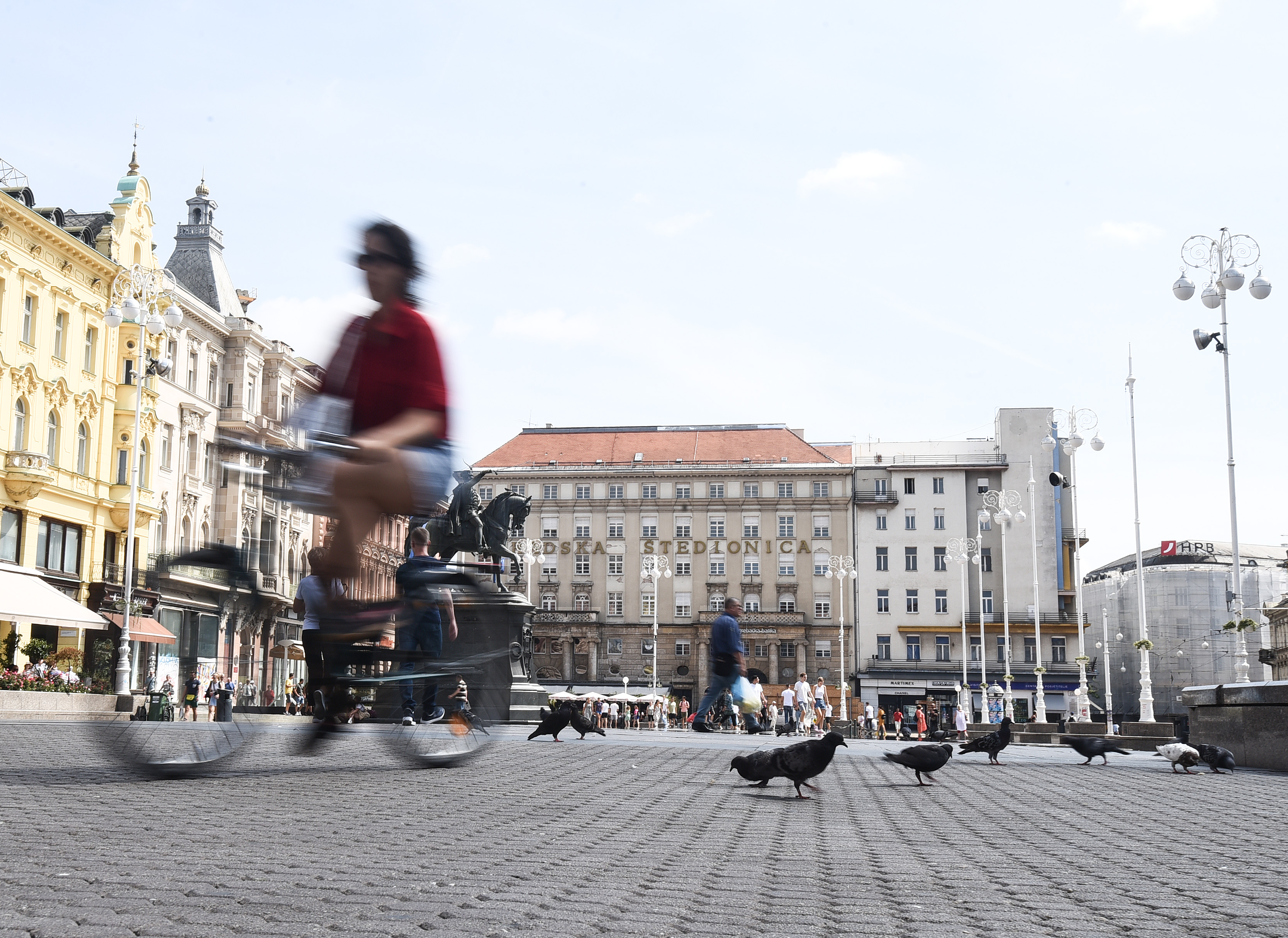 Zagreb: Nedjeljni ritam u centru grada