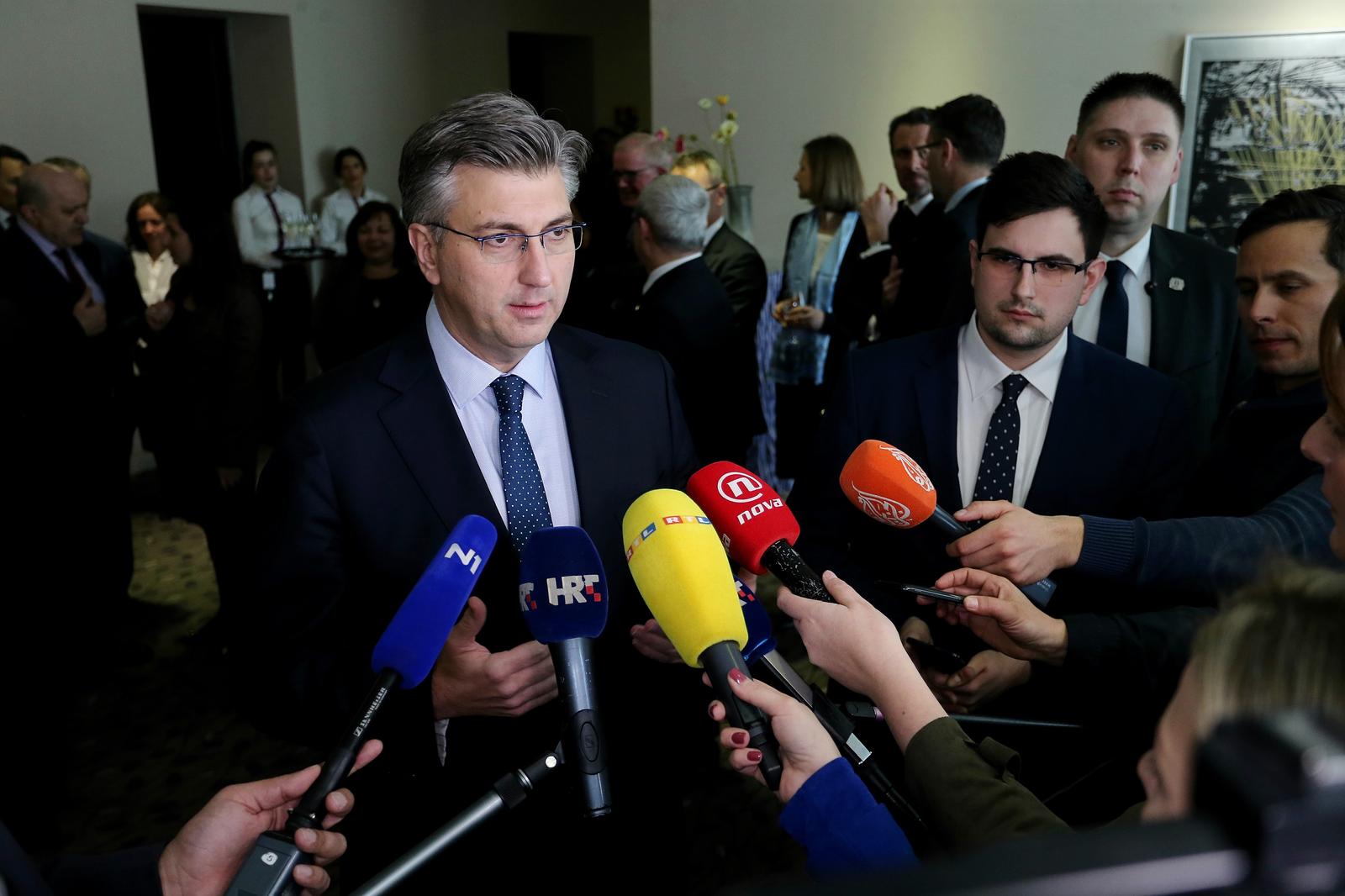 Zagreb: Redoviti susret premijera s veleposlanicima zemalja članica EU-a