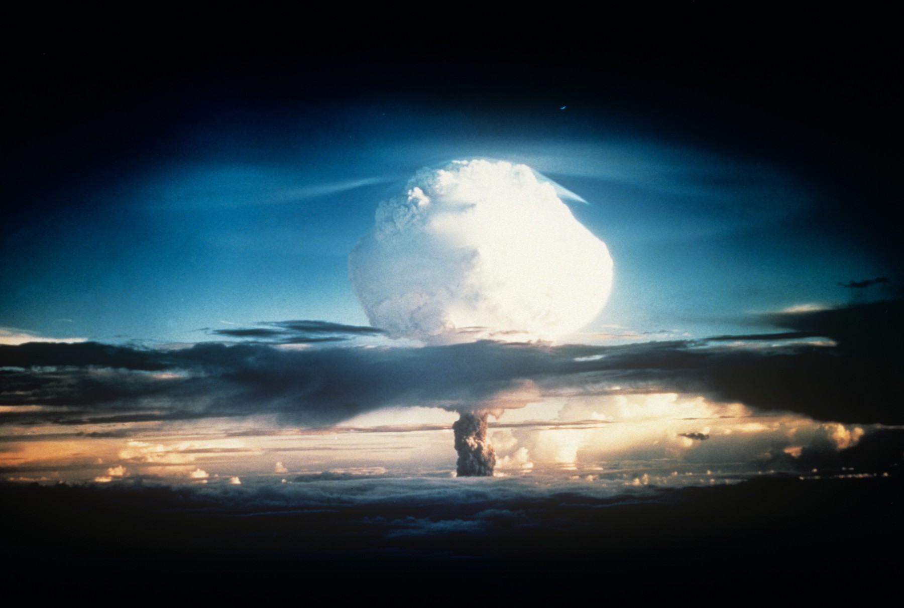 First hydrogen bomb explosion, 1952