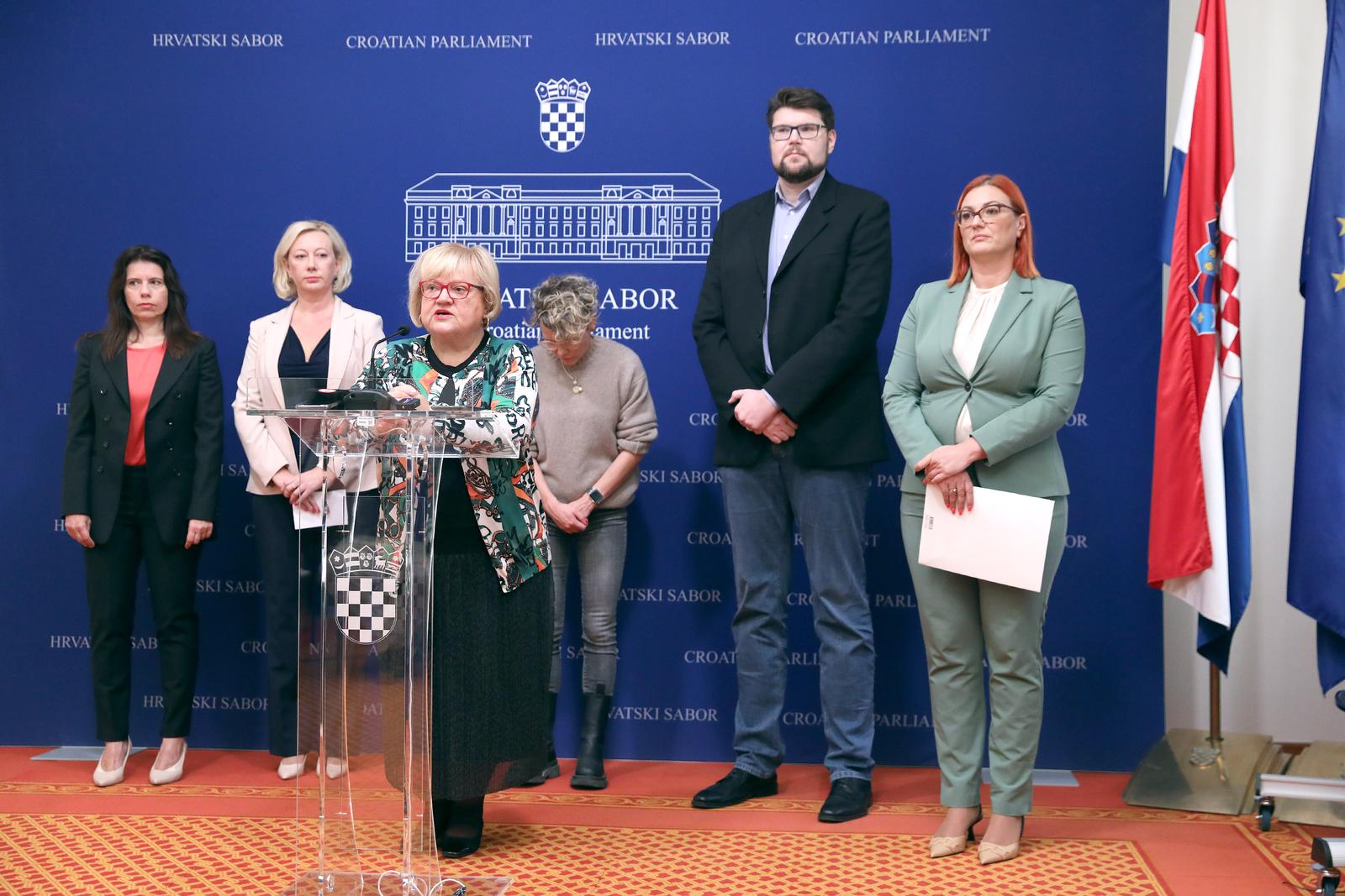 Zagreb: Lijeva oporba o promjenama Ustava