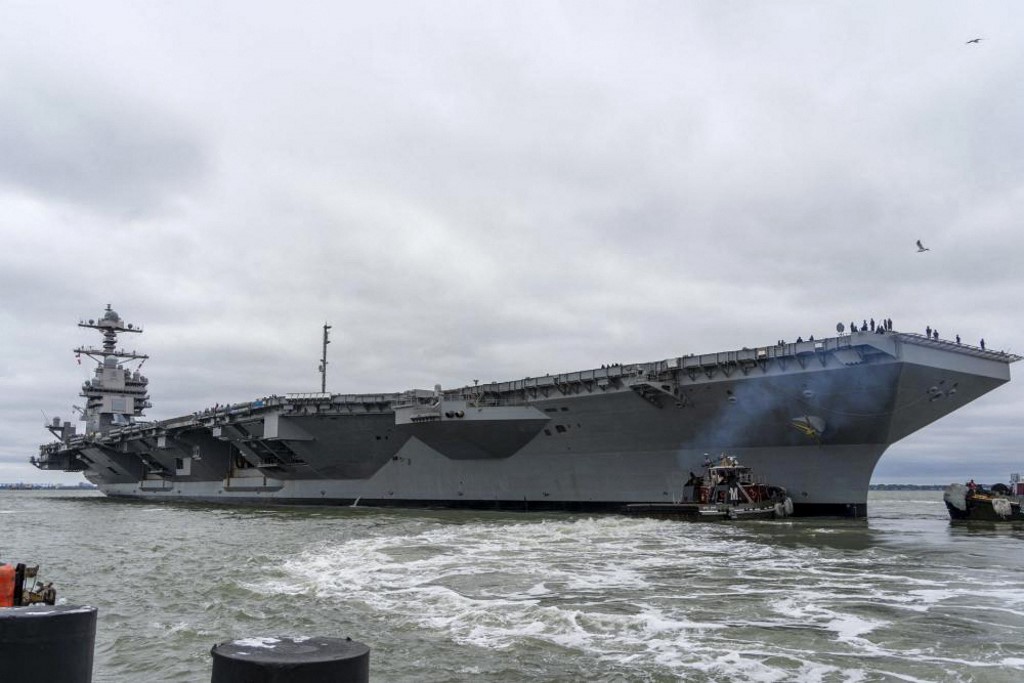 USS Gerald R. Ford, nosač zrakoplova, američka mornarica
