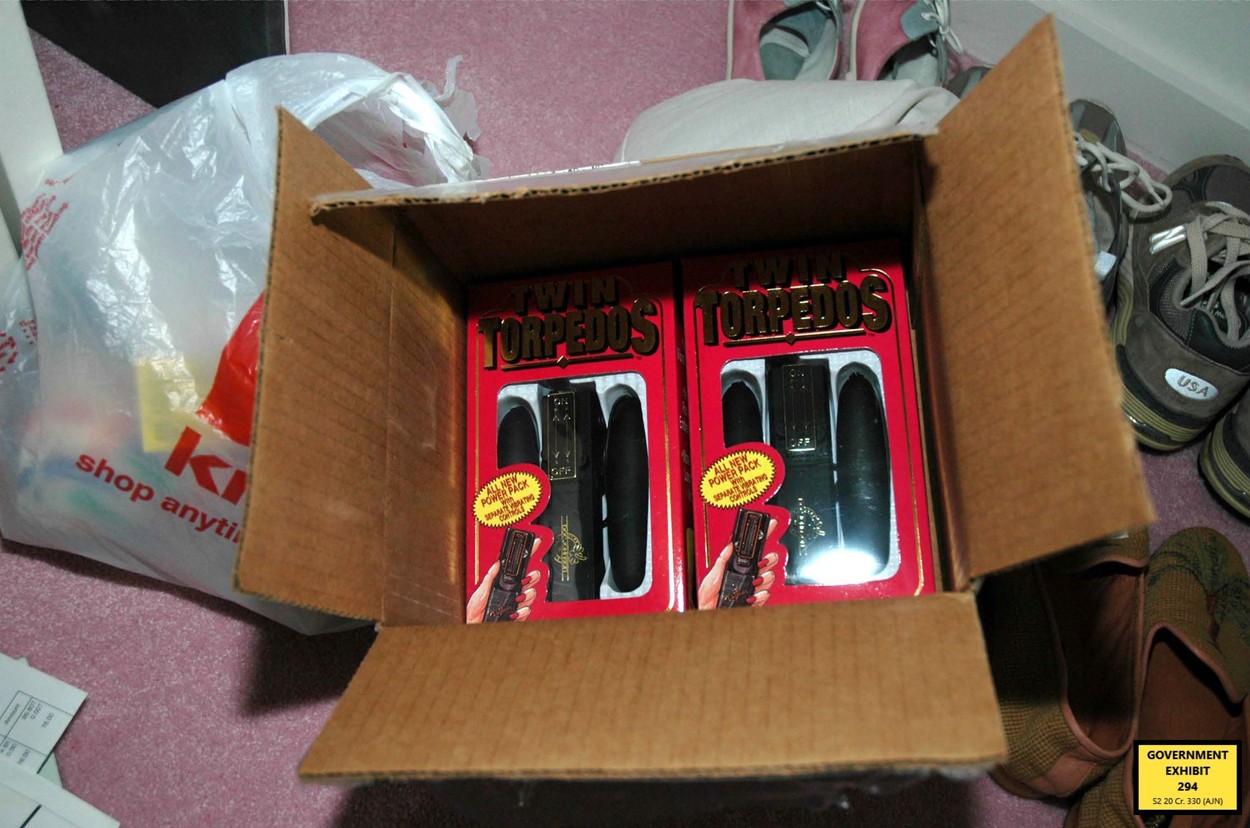 Exhibits by the US Attorney's Office in the Case of USA v Ghislaine Maxwell, New York, USA - 2021