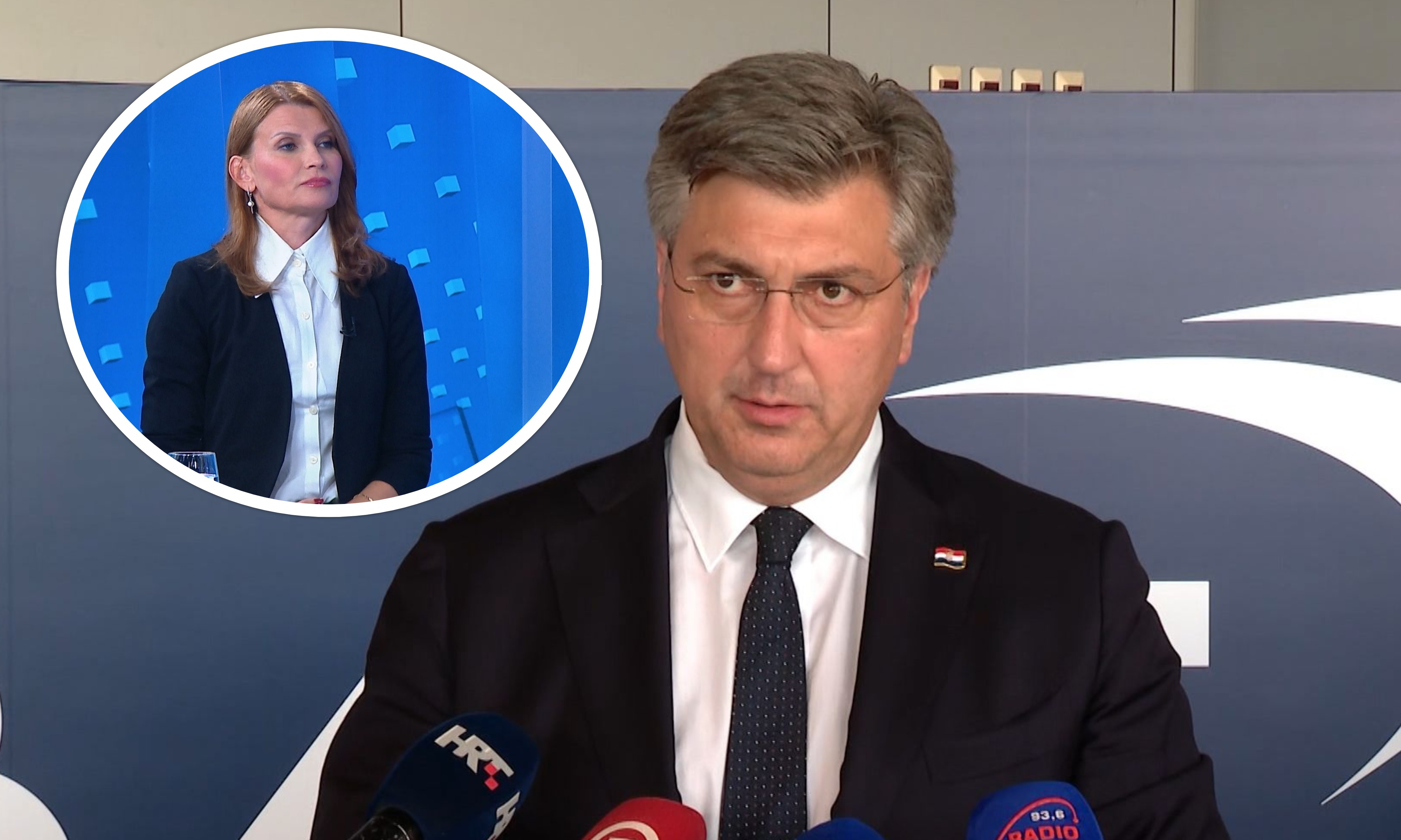 Andrej Plenković, Sabina Glasovac