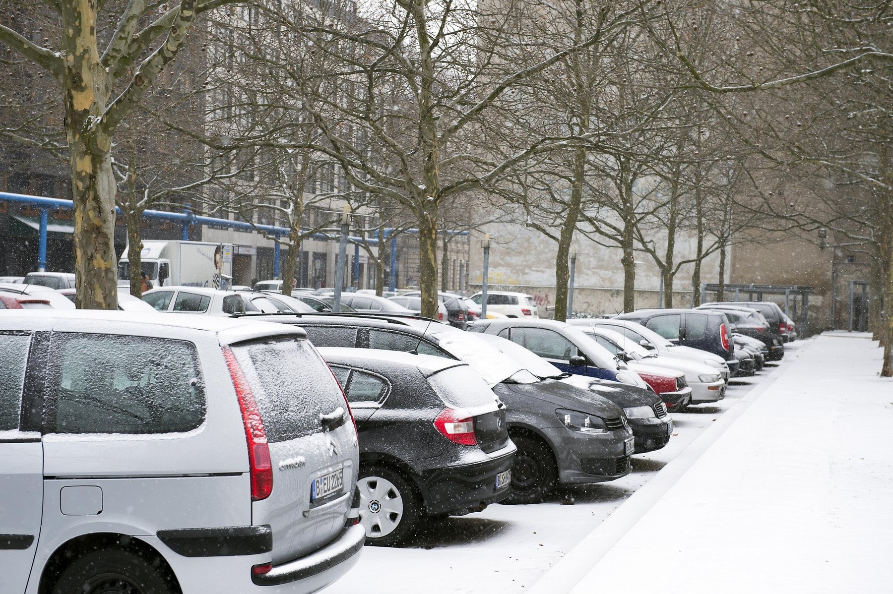 The winter arrives in Berlin?