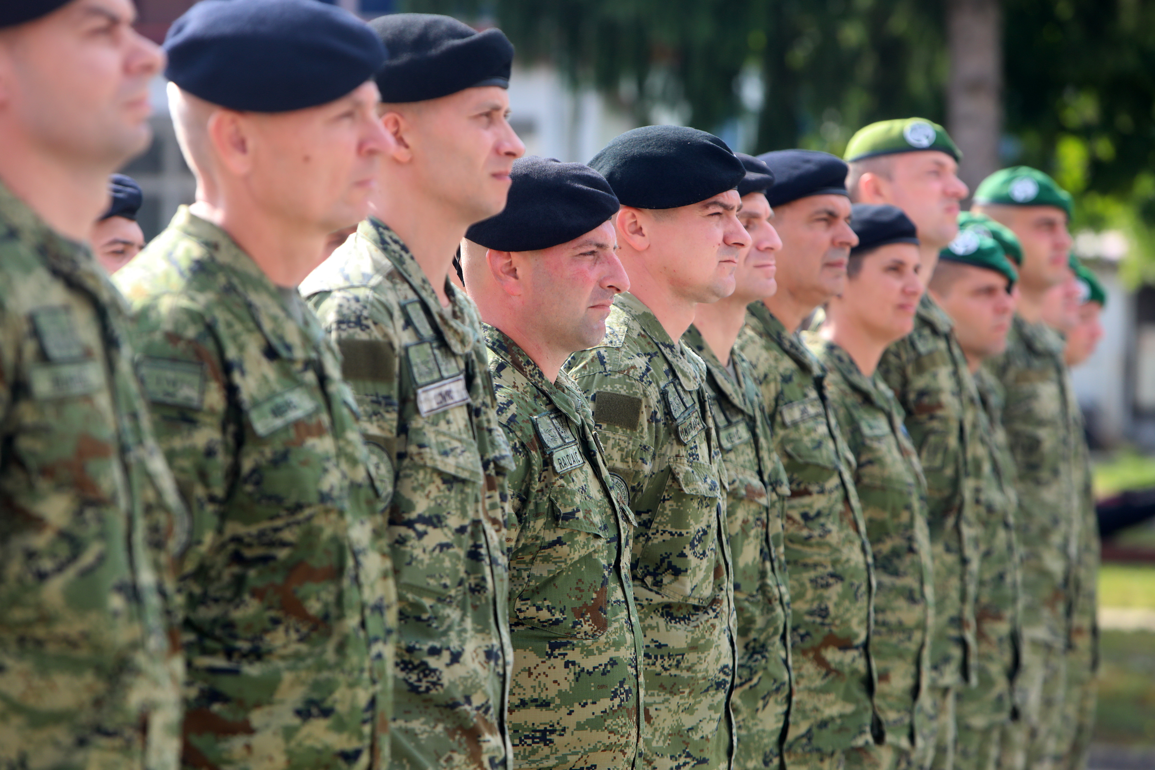 Karlovac: Predsjednik Milanović sudjelovao na svečanom ispraćaju 1. kontingenta OSRH u Mađarsku