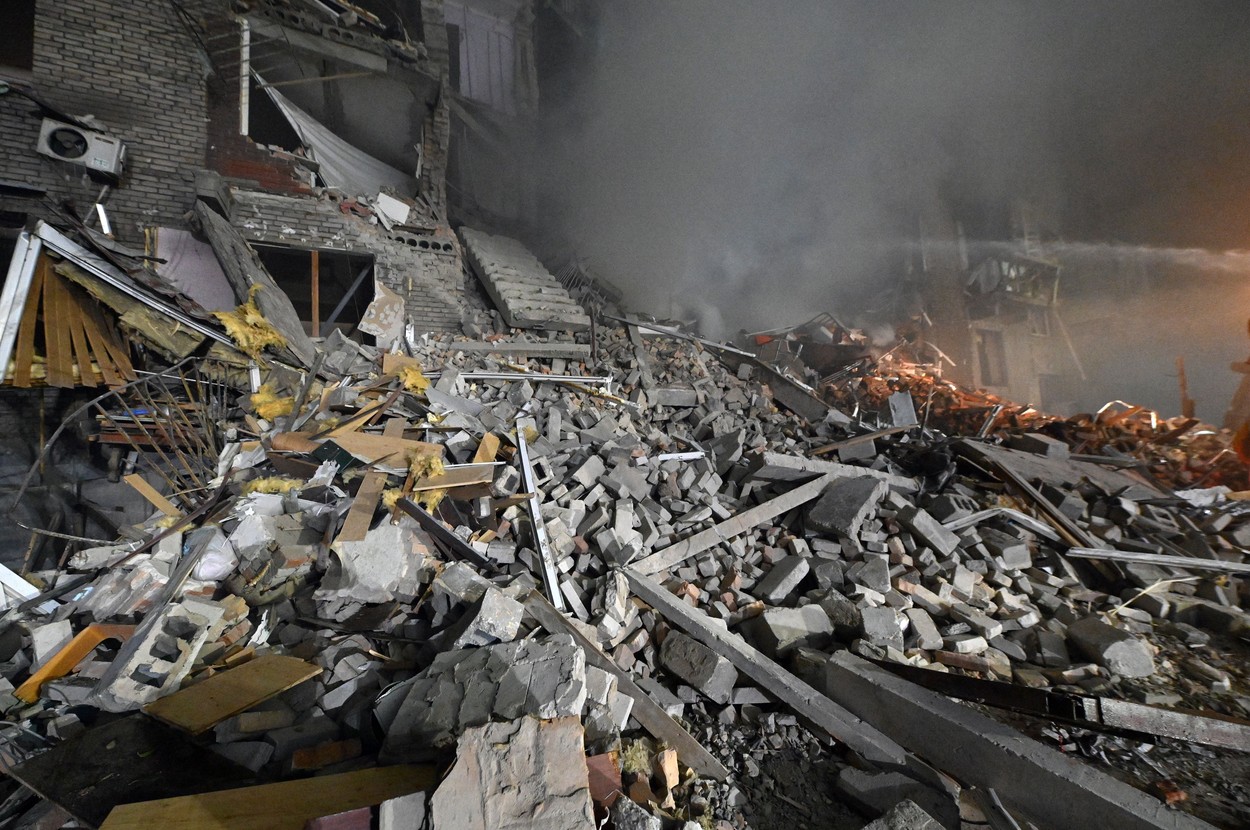 Russian troops once again attack Zaporizhzhia, Ukraine - 10 Oct 2022