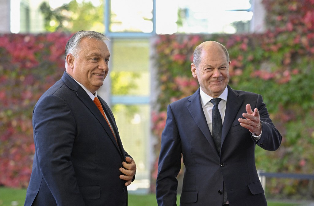 Viktor Orban, Olaf Scholz