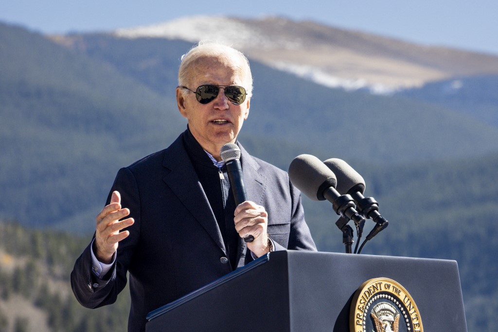 President Biden Speaks On Protecting And Conserving The County's Iconic Outdoor Spaces In Colorado