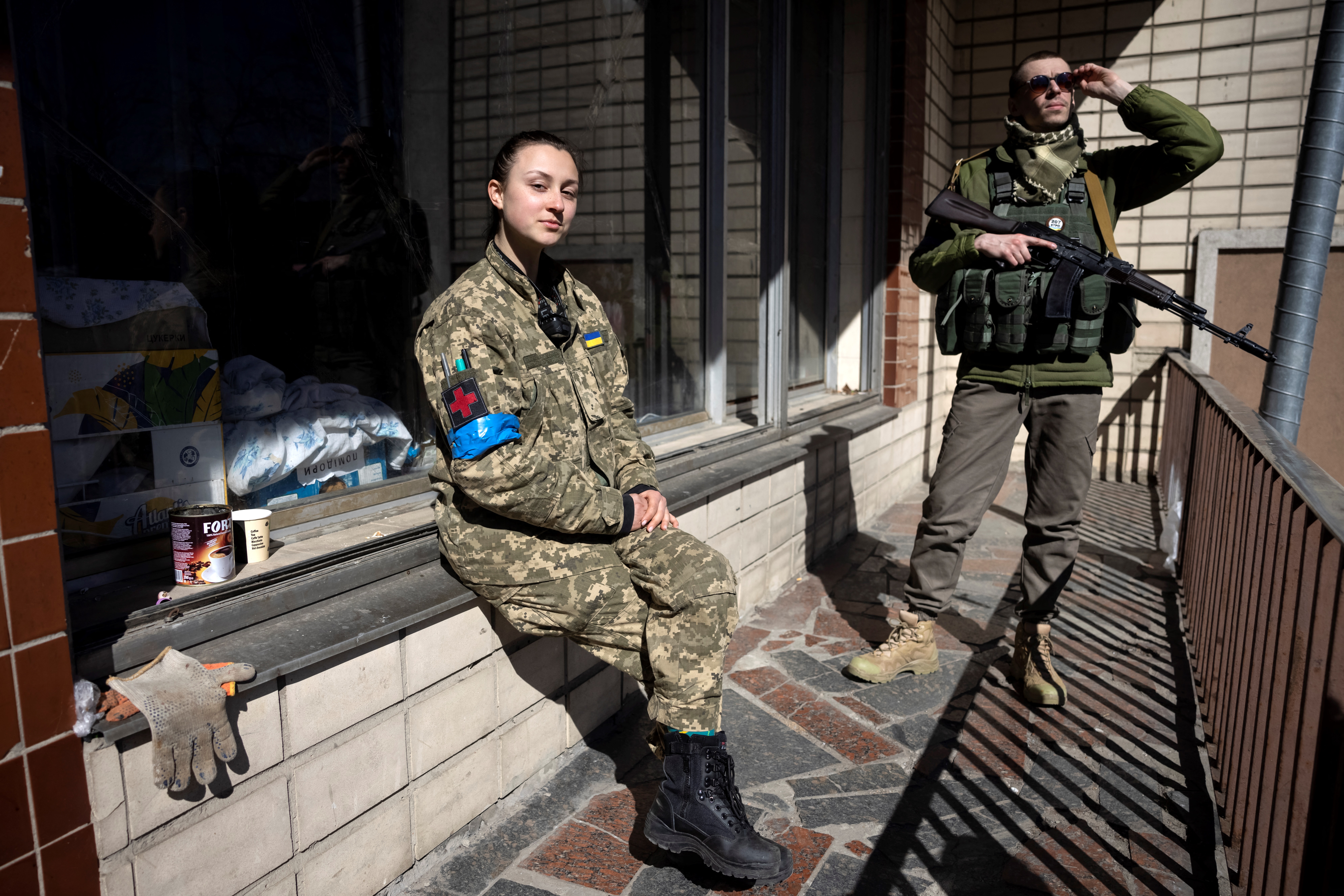 UKRAINE-RUSSIA-CONFLICT-VOLUNTEERS