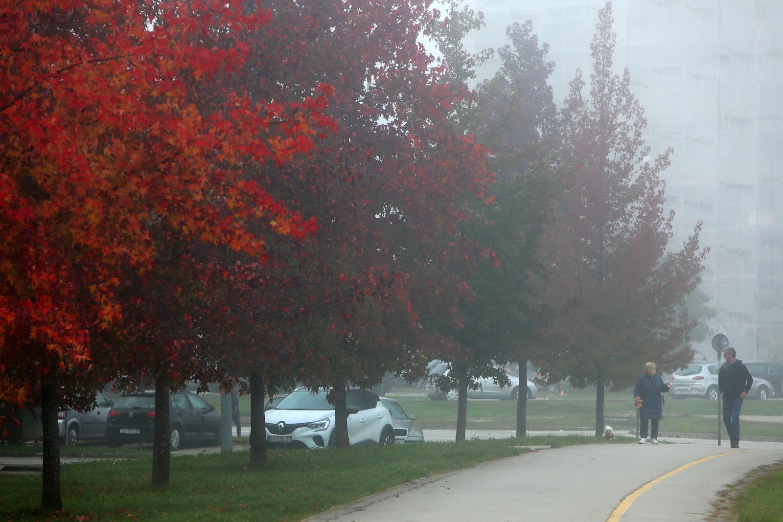 Karlovac se jutros probudio okovan gustom maglom