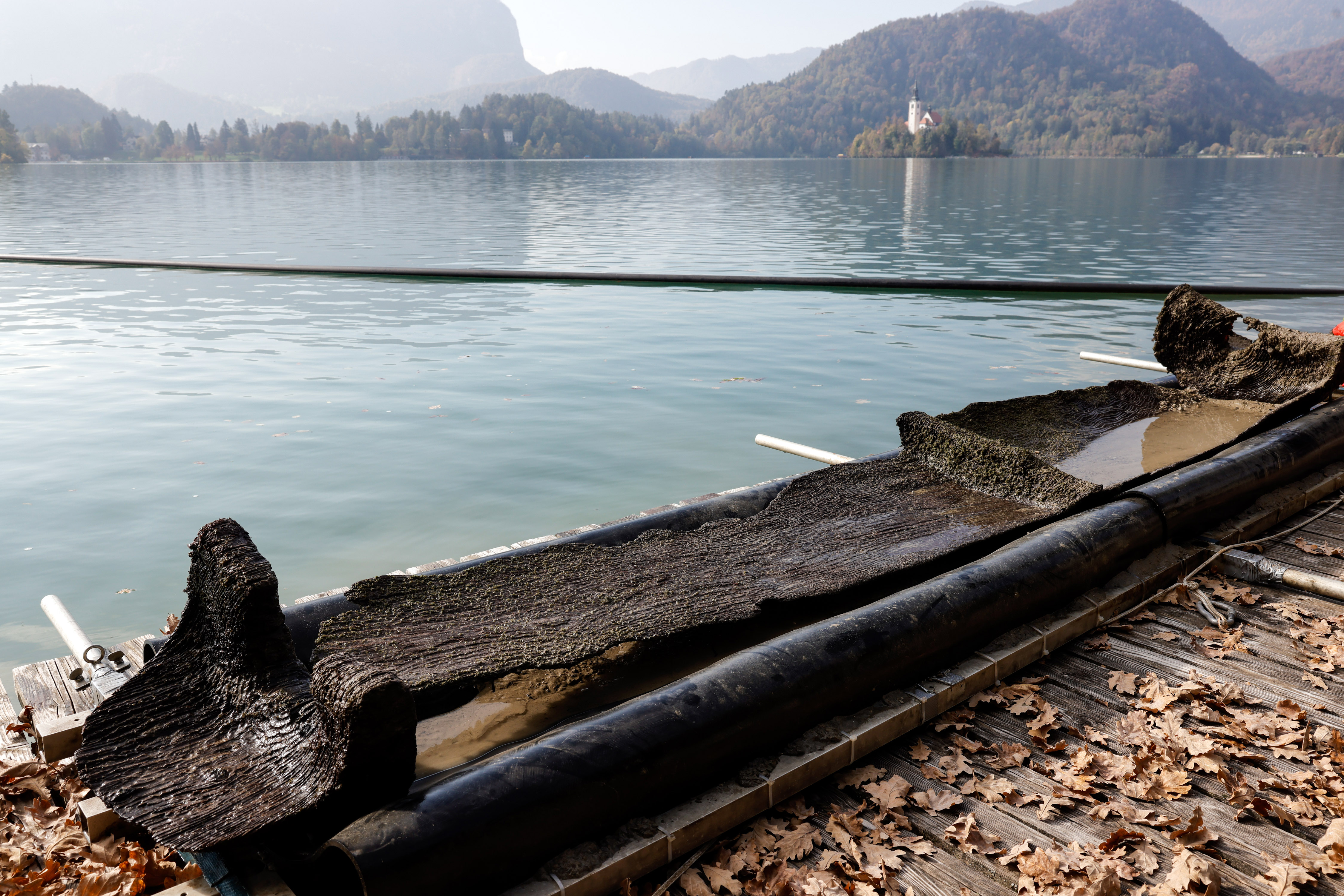 bledsko jezero, čamac