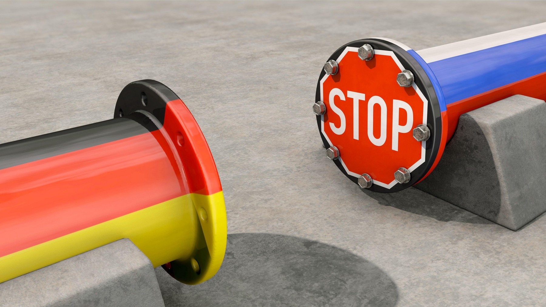 Nord Stream - delivery stop from Russia to Germany