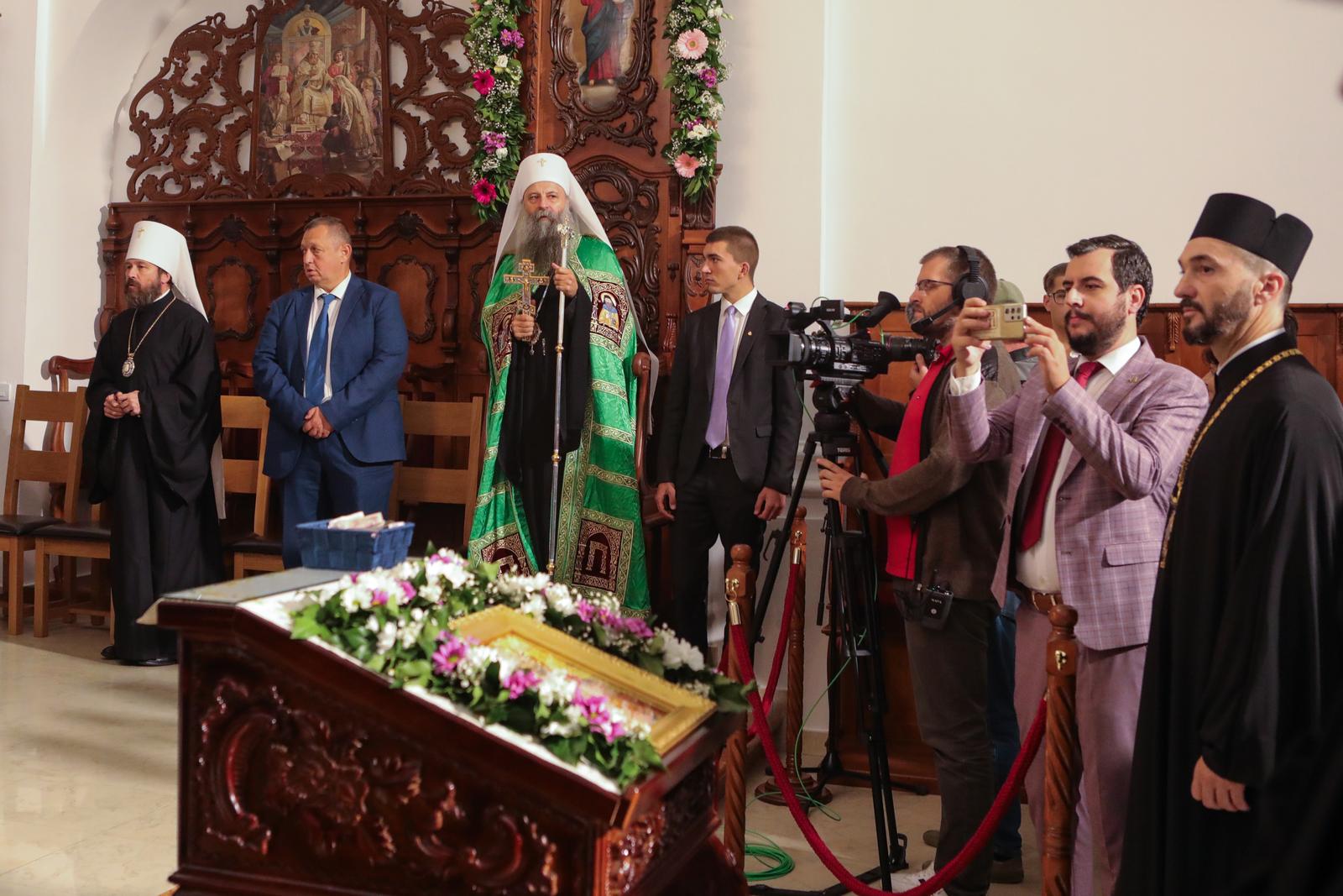 Vukovar: Dolazak Patrijarha srpske pravoslavne crkve Porfirija