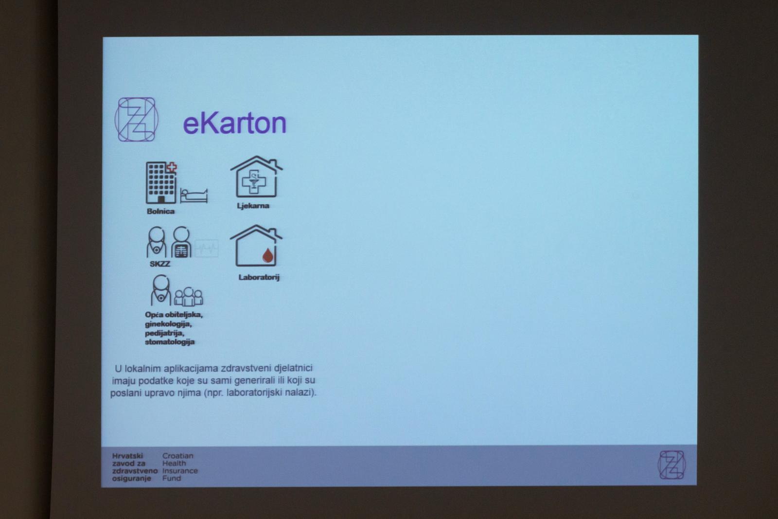 Zagreb: Ministar Nakić predstavio novosti vezane uz eZdravstvo i eKarton