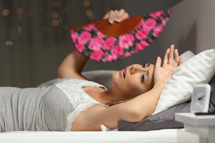 noćno znojenje, spavanje, san, menopauza, perimenopauza,