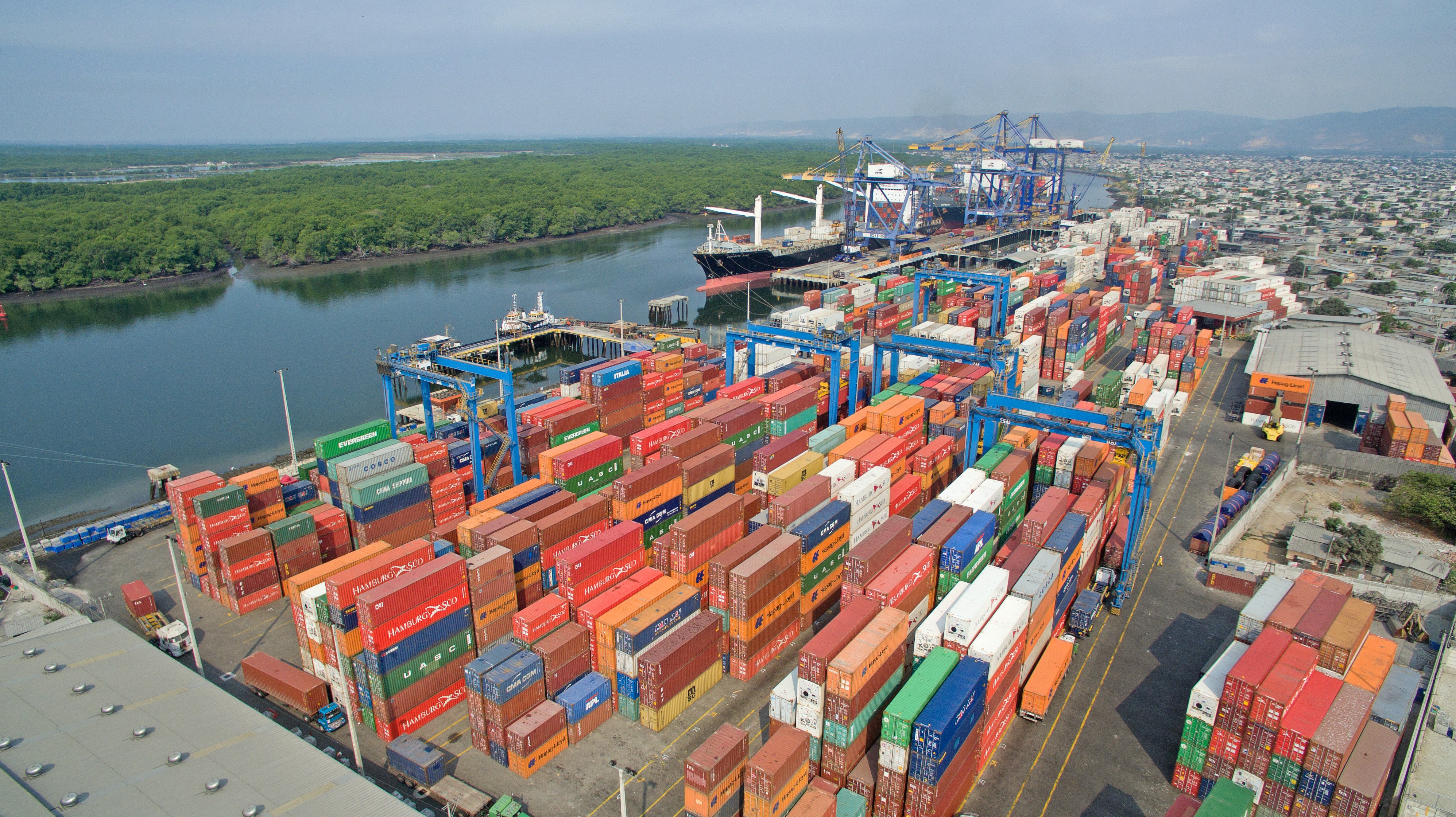 luka, Guayaquil, ekvador, pošiljka, tranzit, promet, carina, prijevoz, transport, kontejneri, izvoz, uvoz,