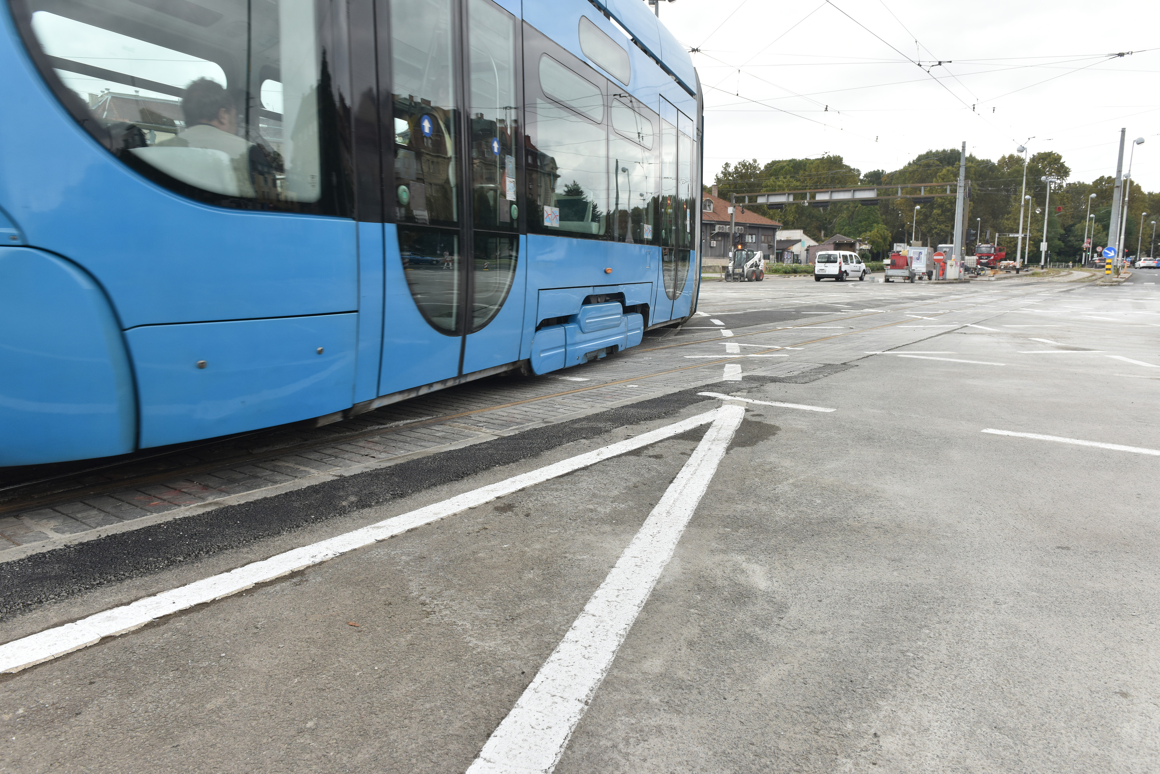 Zagreb: Završni radovi pred otvaranje raskrižja Av. Marina Držića i Ulice kneza Branimira