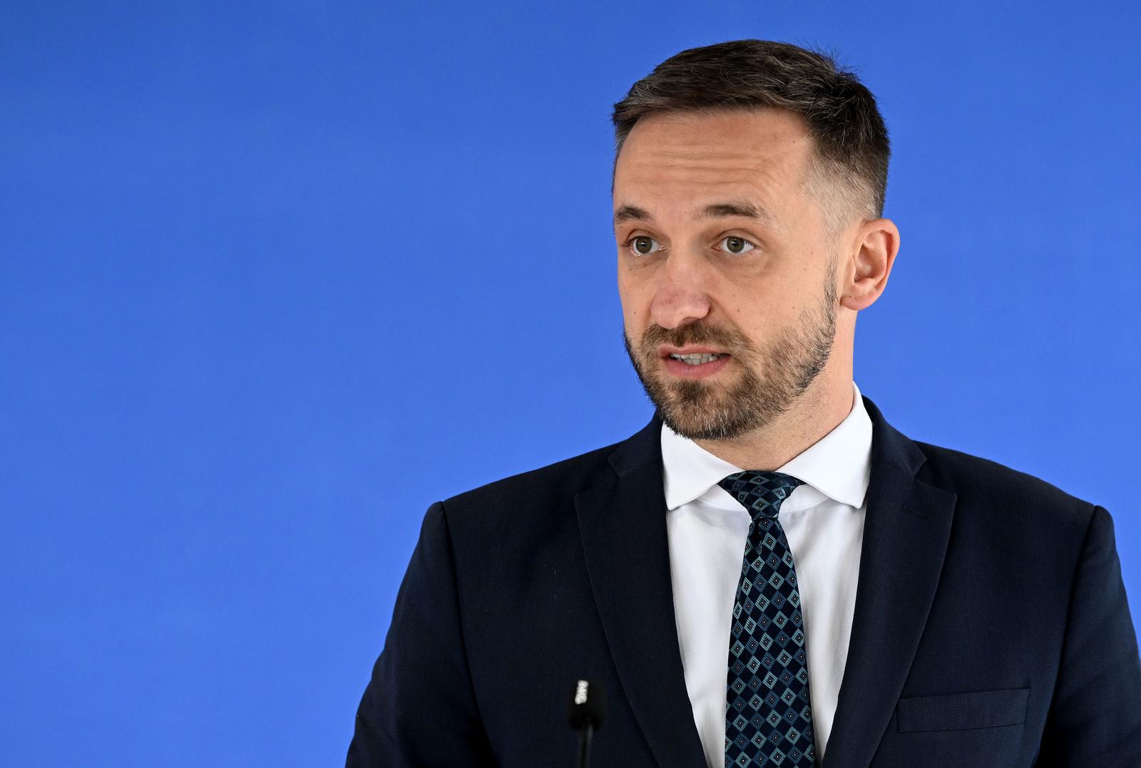 Zagreb: Marin Piletić obratio se medijima uoči sjednice Vlade RH