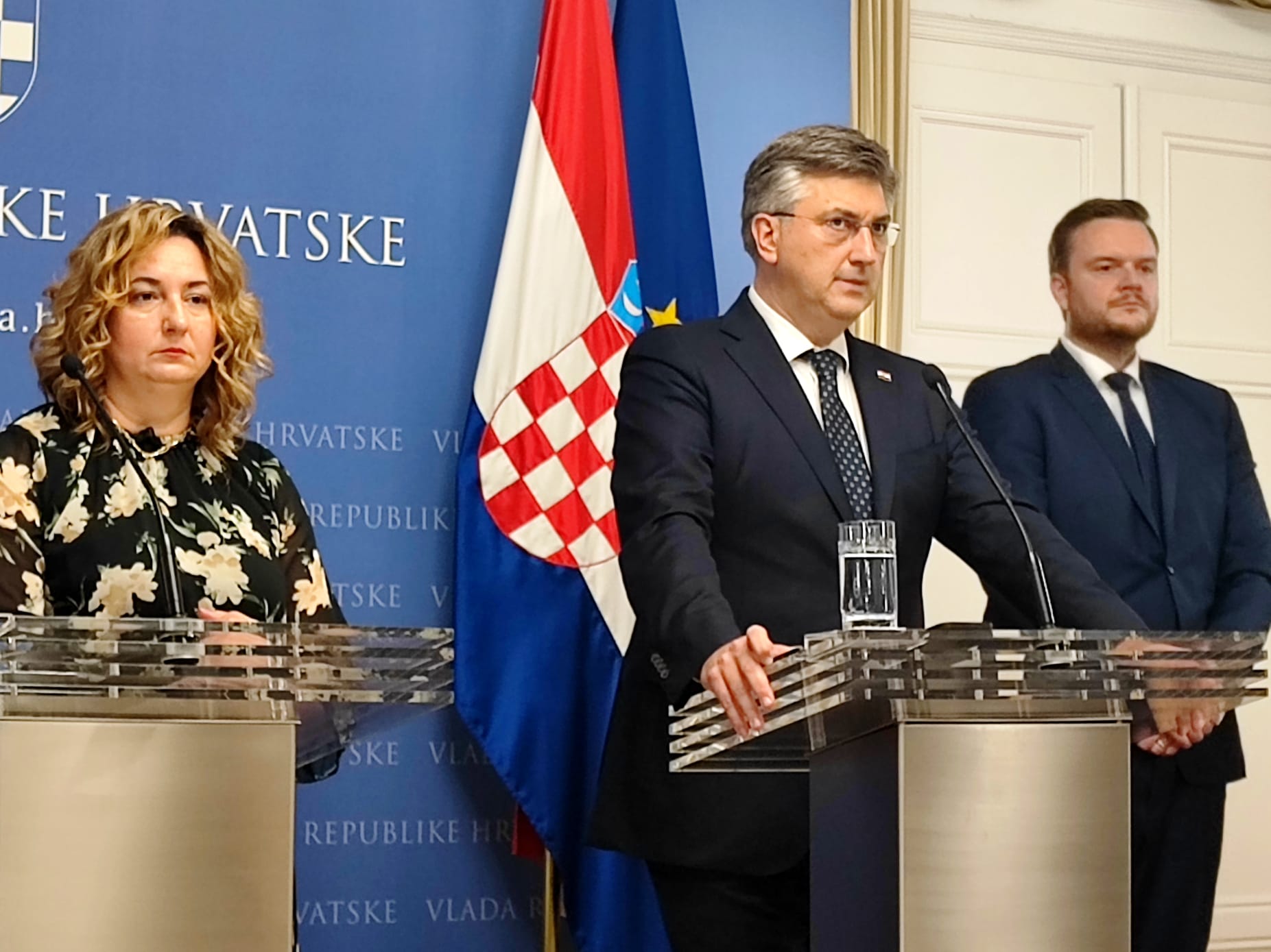 Andrej Plenković, Sanja Šprem