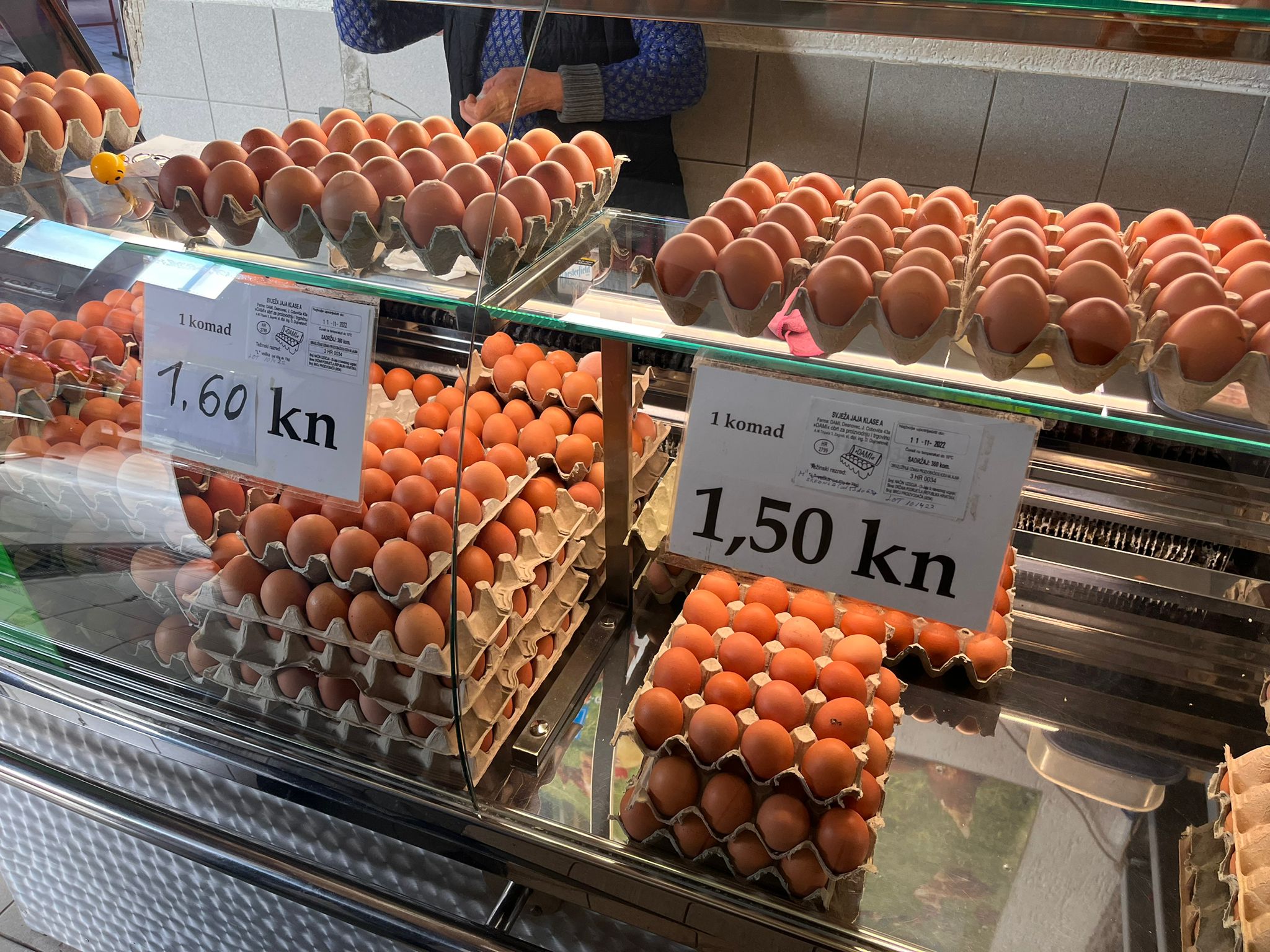 jaja, cijene jaja, jaje, tržnica, pijaca, pazar,