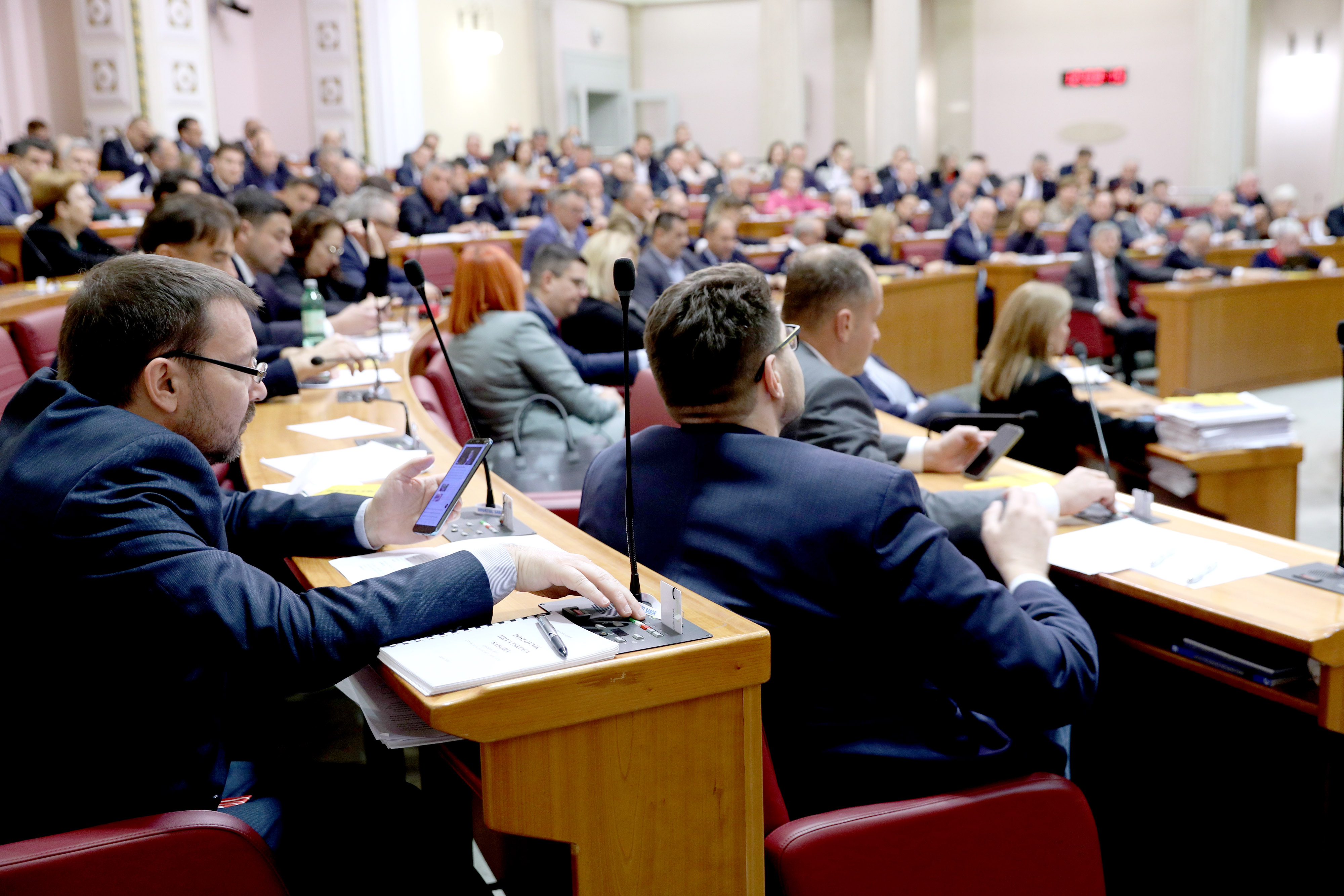 Zagreb: Sabor glasovanjem zavrsio 12. sjednicu