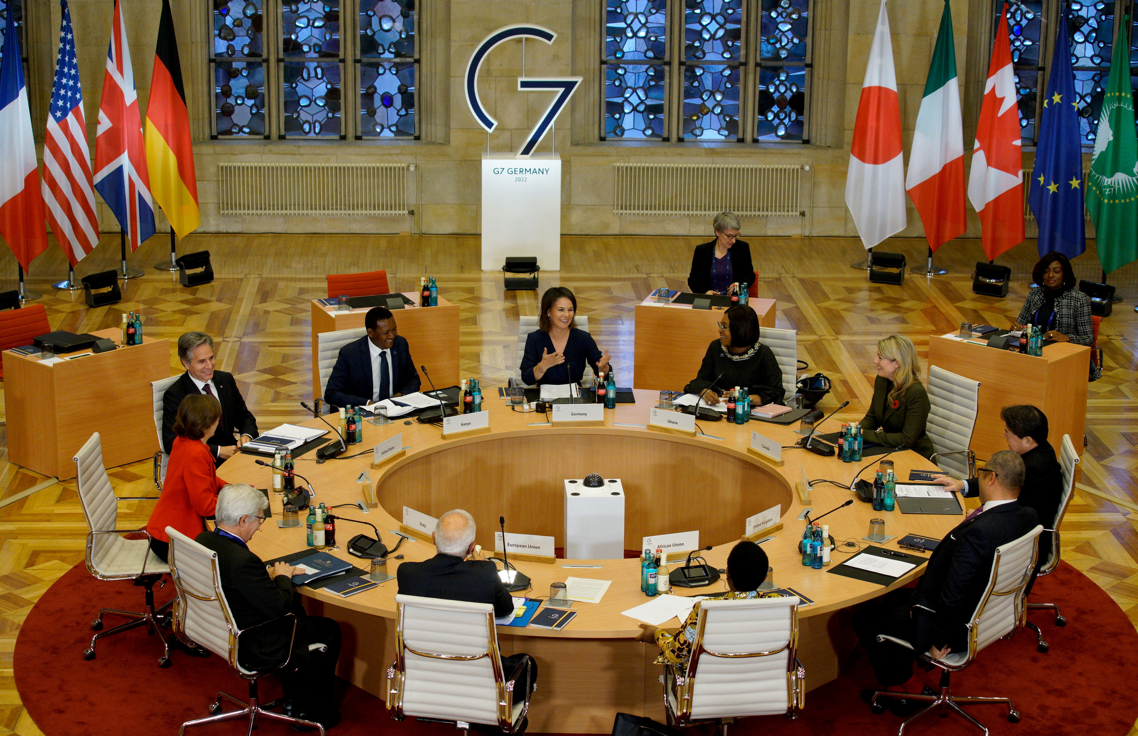 G7 foreign ministers meet in Germany