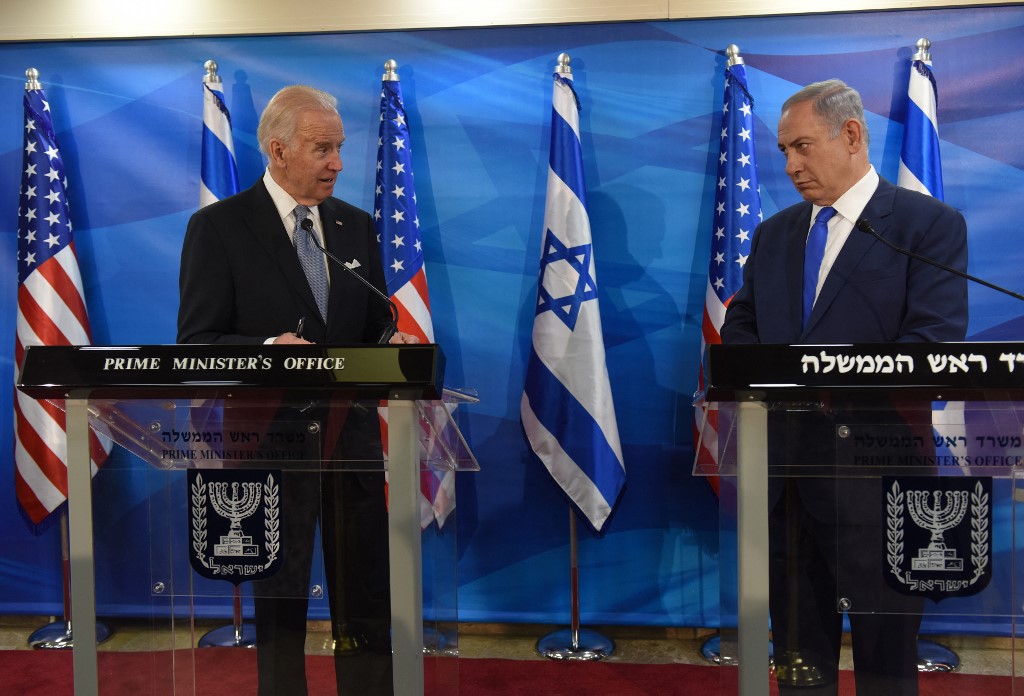 Joe Biden, Benjamin Netanyahu