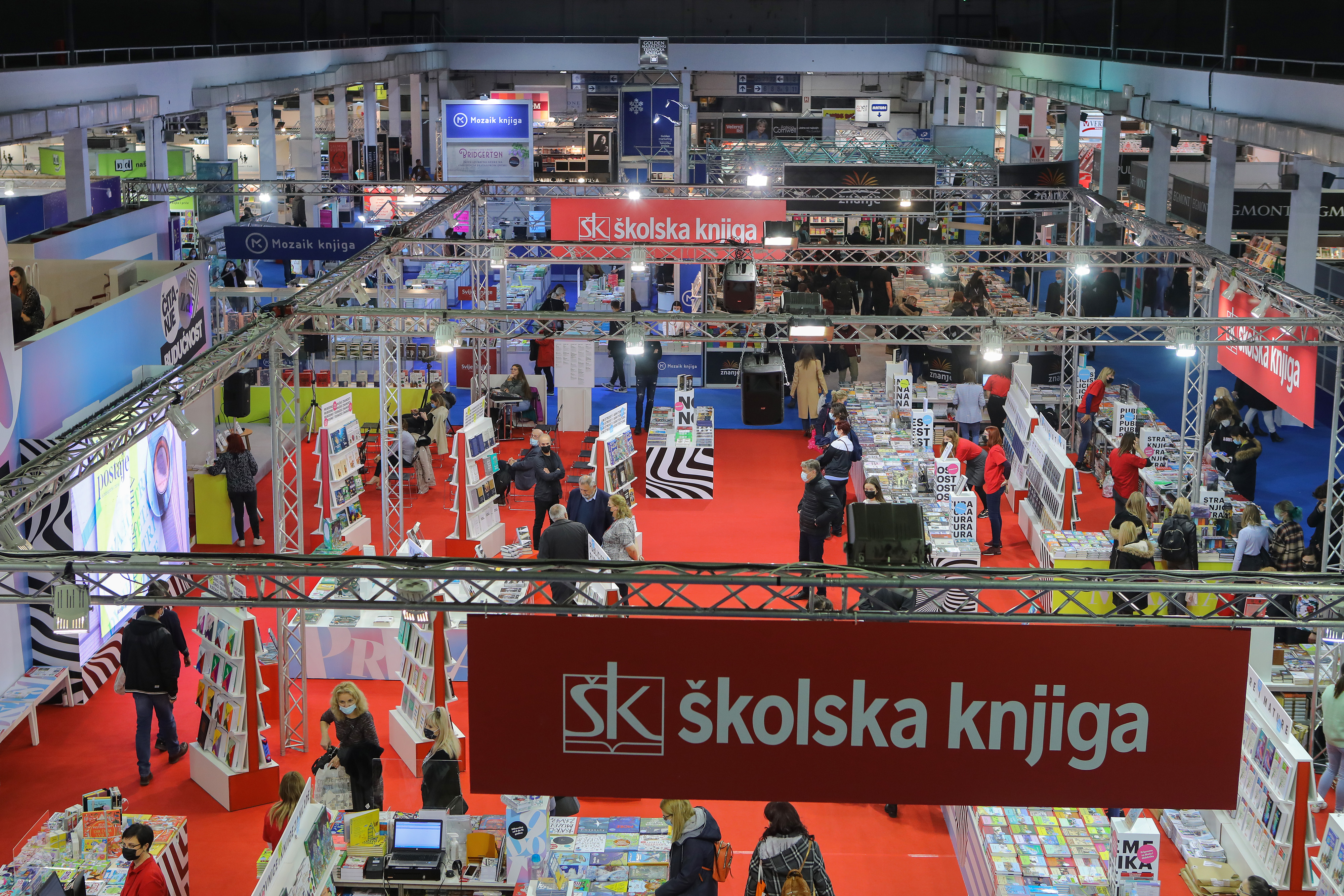 Sajam knjiga Interliber na Zagrebačkom Velesajmu