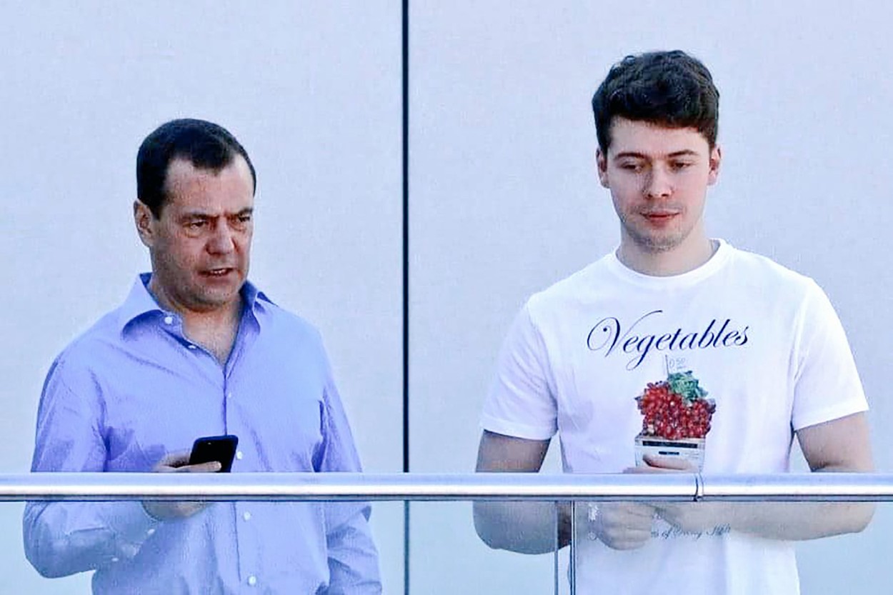 Ilya Medvedev, 27, son of Russia's former president Dmitry Medvedev