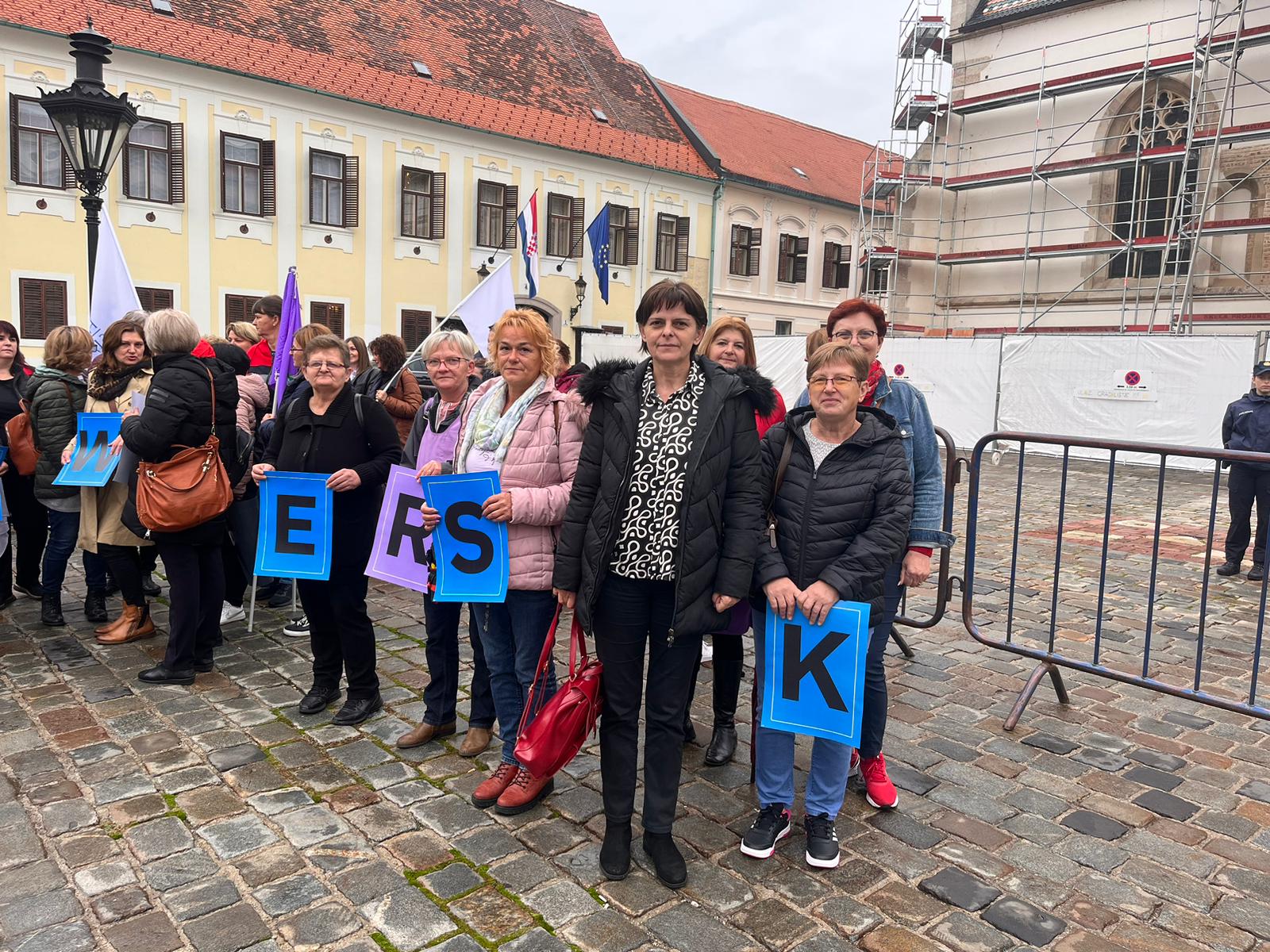 radnice orljave, orljava, prosvjed, markov trg, lucija čičković